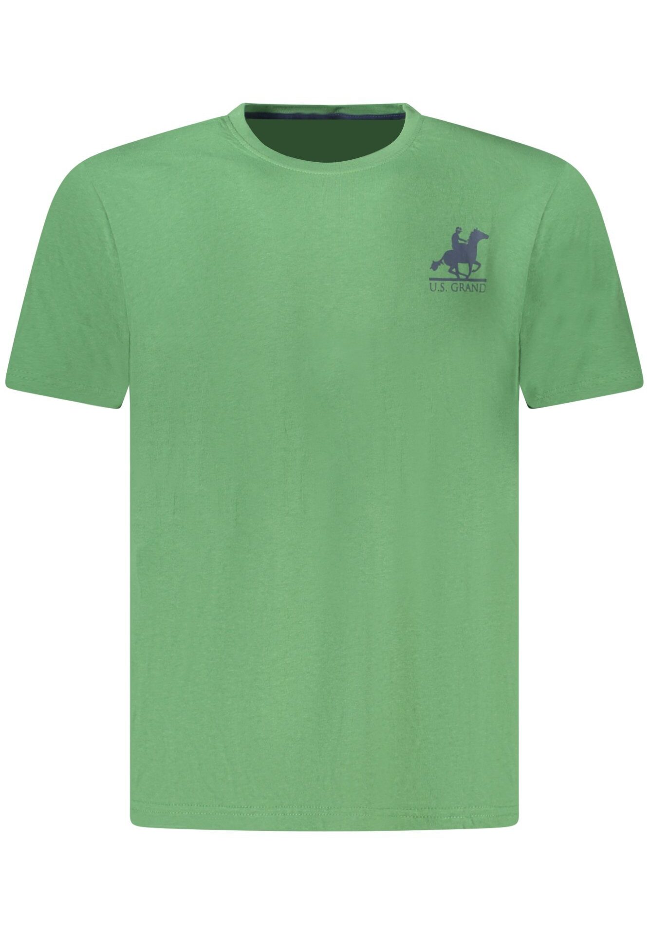 US GRAND MEN'S SHORT-SLEEVED GREEN T-SHIRT