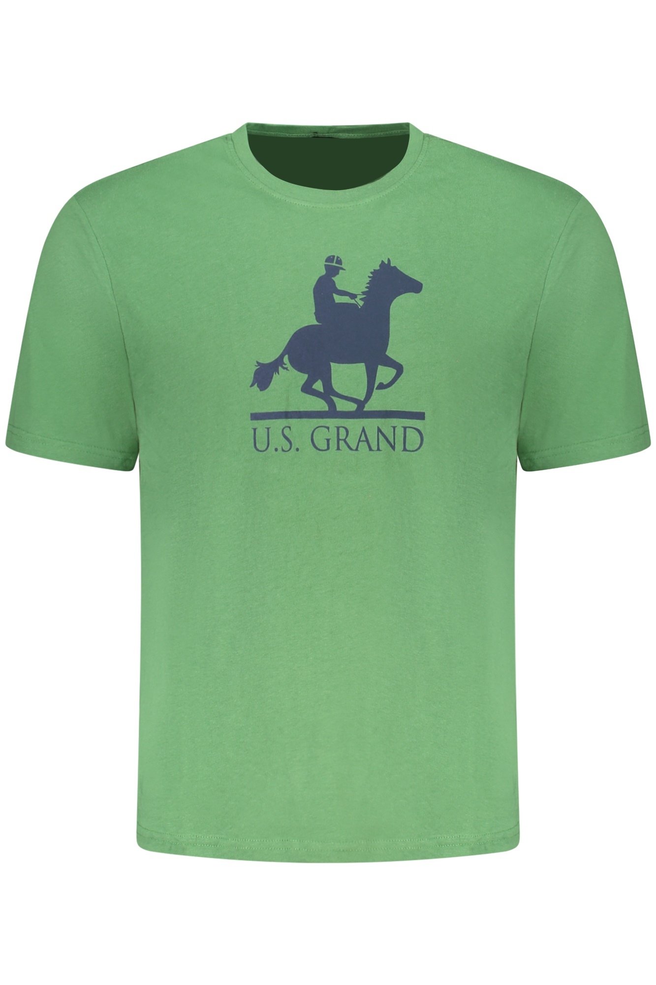 US GRAND MEN'S SHORT-SLEEVED GREEN T-SHIRT US GRAND MEN'S SHORT-SLEEVED GREEN T-SHIRT