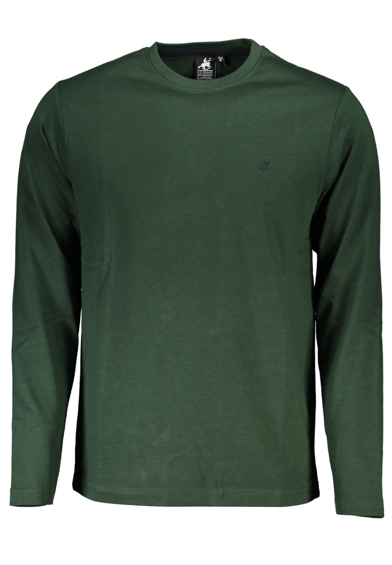 US GRAND MEN'S LONG-SLEEVED GREEN T-SHIRT