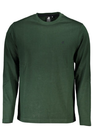 US GRAND MEN'S LONG-SLEEVED GREEN T-SHIRT