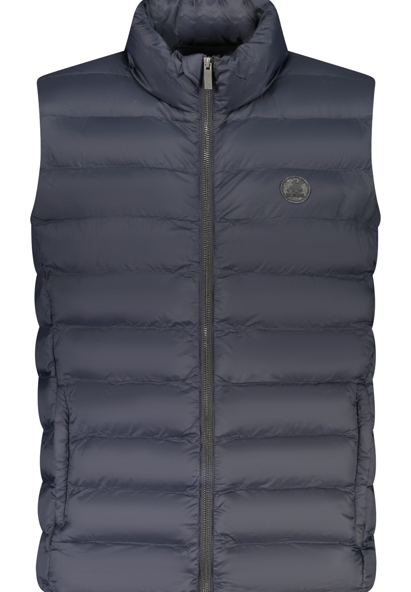 US GRAND MEN'S BLUE SLEEVELESS JACKET