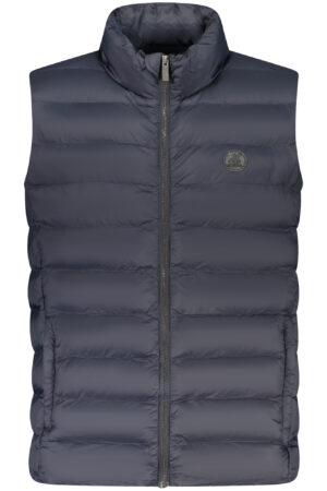 US GRAND MEN'S BLUE SLEEVELESS JACKET