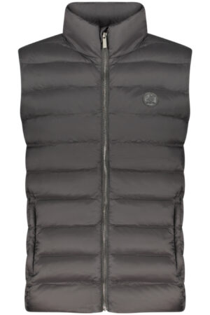 US GRAND MEN'S BLACK SLEEVELESS JACKET
