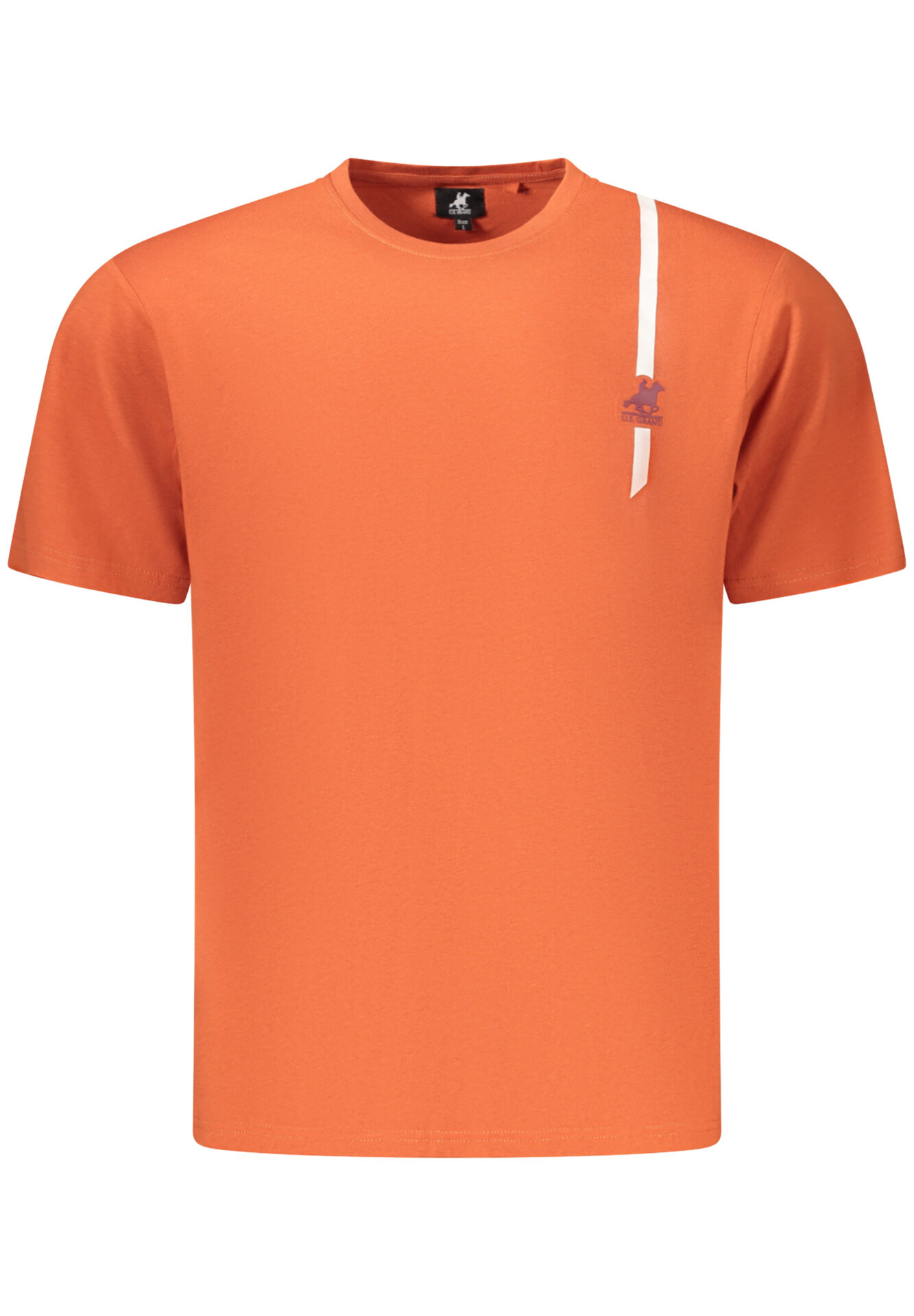 US GRAND MEN'S SHORT-SLEEVE T-SHIRT ORANGE