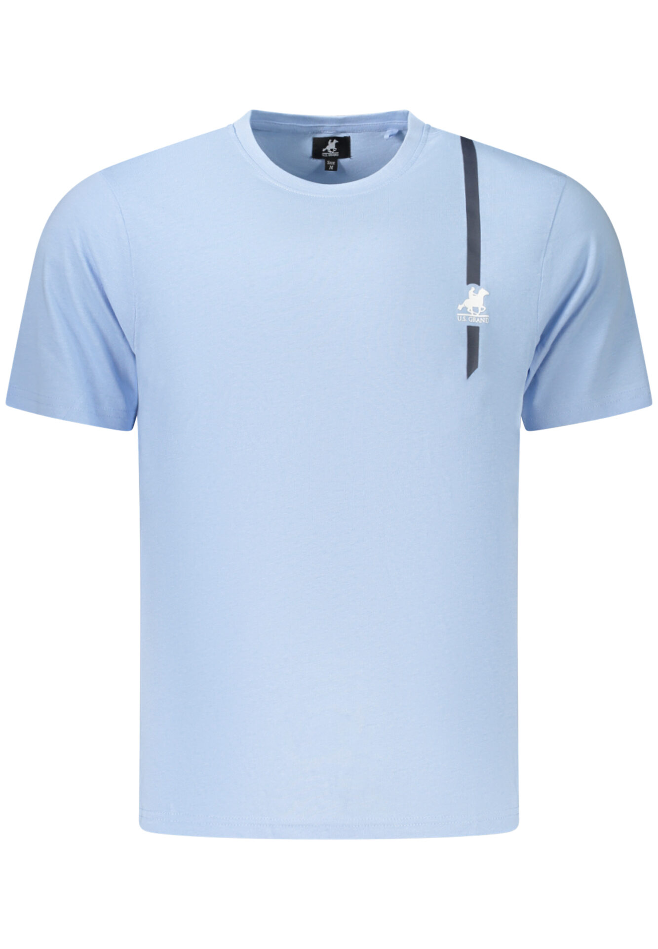 US GRAND MEN'S SHORT-SLEEVE T-SHIRT, BLUE