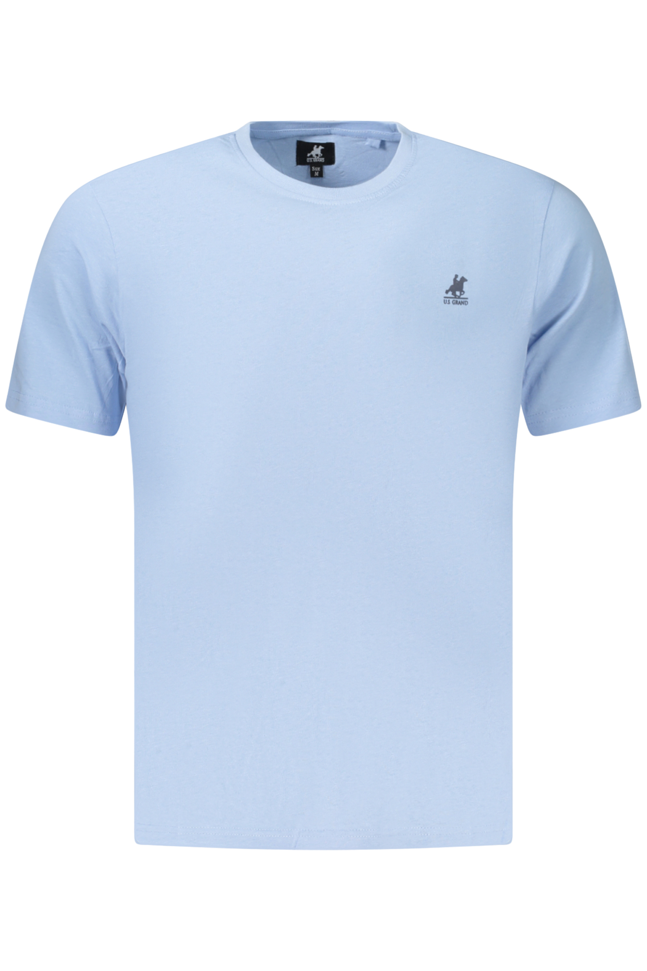 US GRAND MEN'S SHORT-SLEEVE T-SHIRT, BLUE US GRAND MEN'S SHORT-SLEEVE T-SHIRT, BLUE