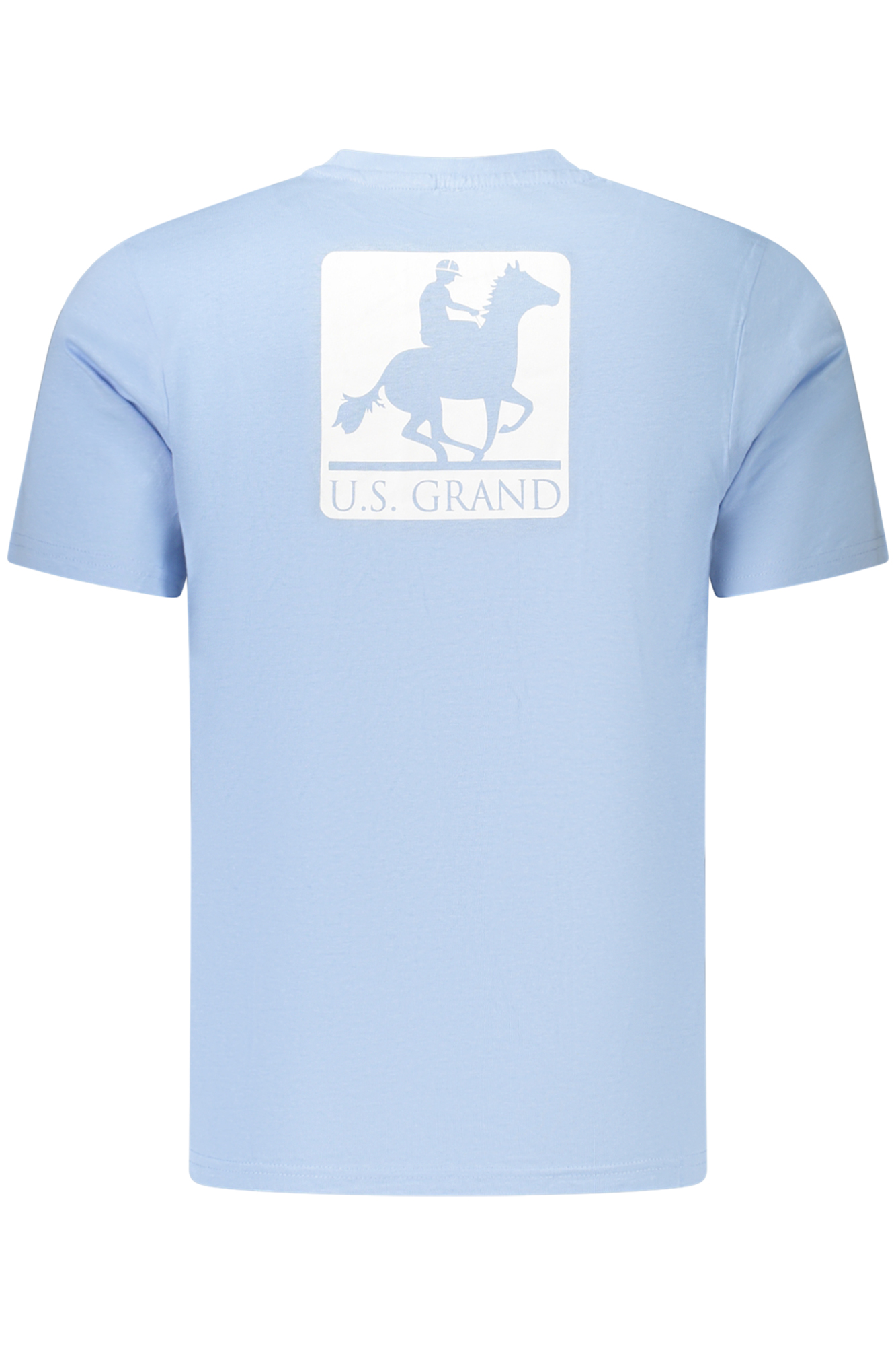 US GRAND MEN'S SHORT-SLEEVE T-SHIRT, BLUE US GRAND MEN'S SHORT-SLEEVE T-SHIRT, BLUE - Image 2