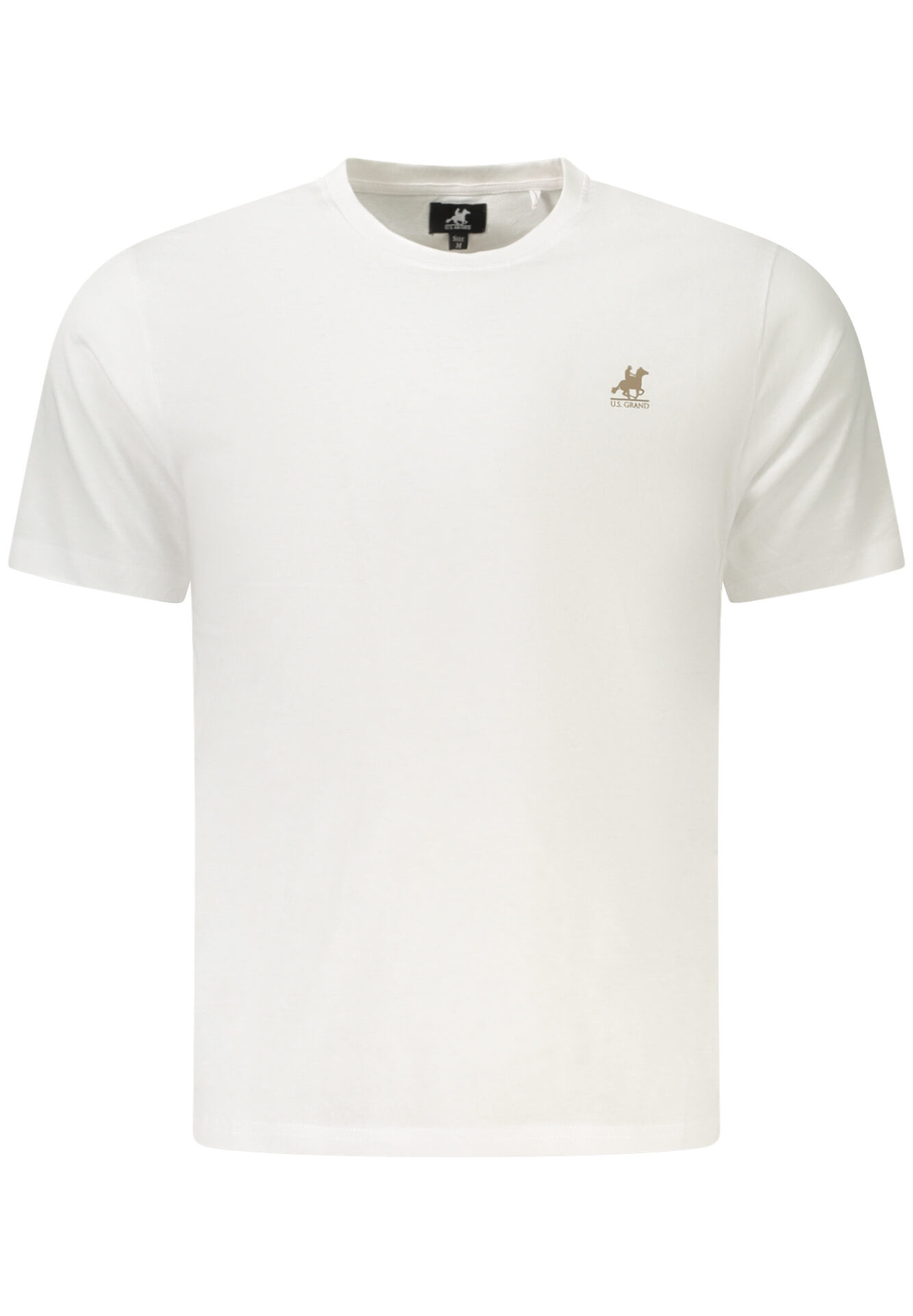 US GRAND MEN'S SHORT-SLEEVE T-SHIRT WHITE