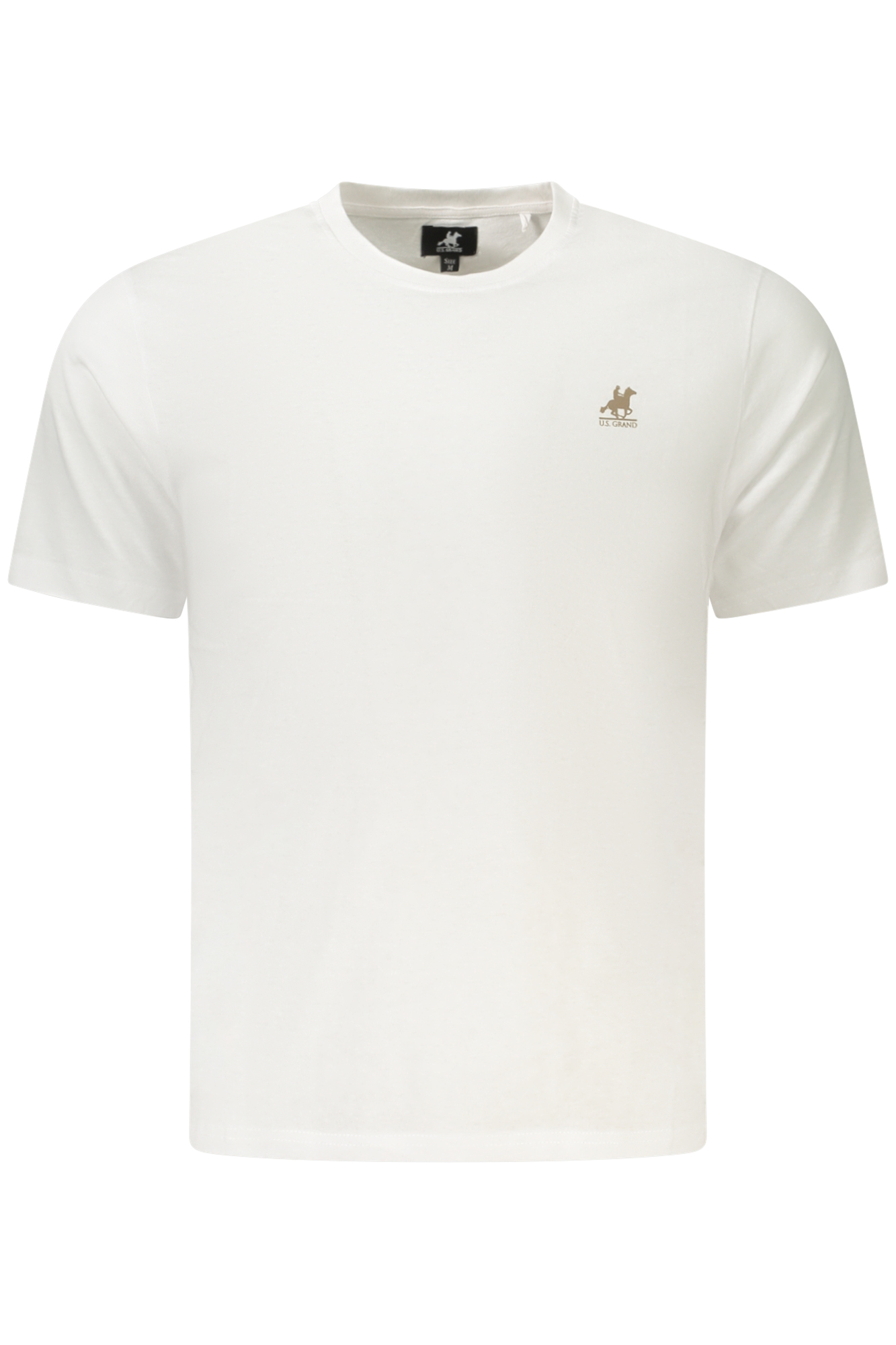 US GRAND MEN'S SHORT-SLEEVE T-SHIRT WHITE US GRAND MEN'S SHORT-SLEEVE T-SHIRT WHITE