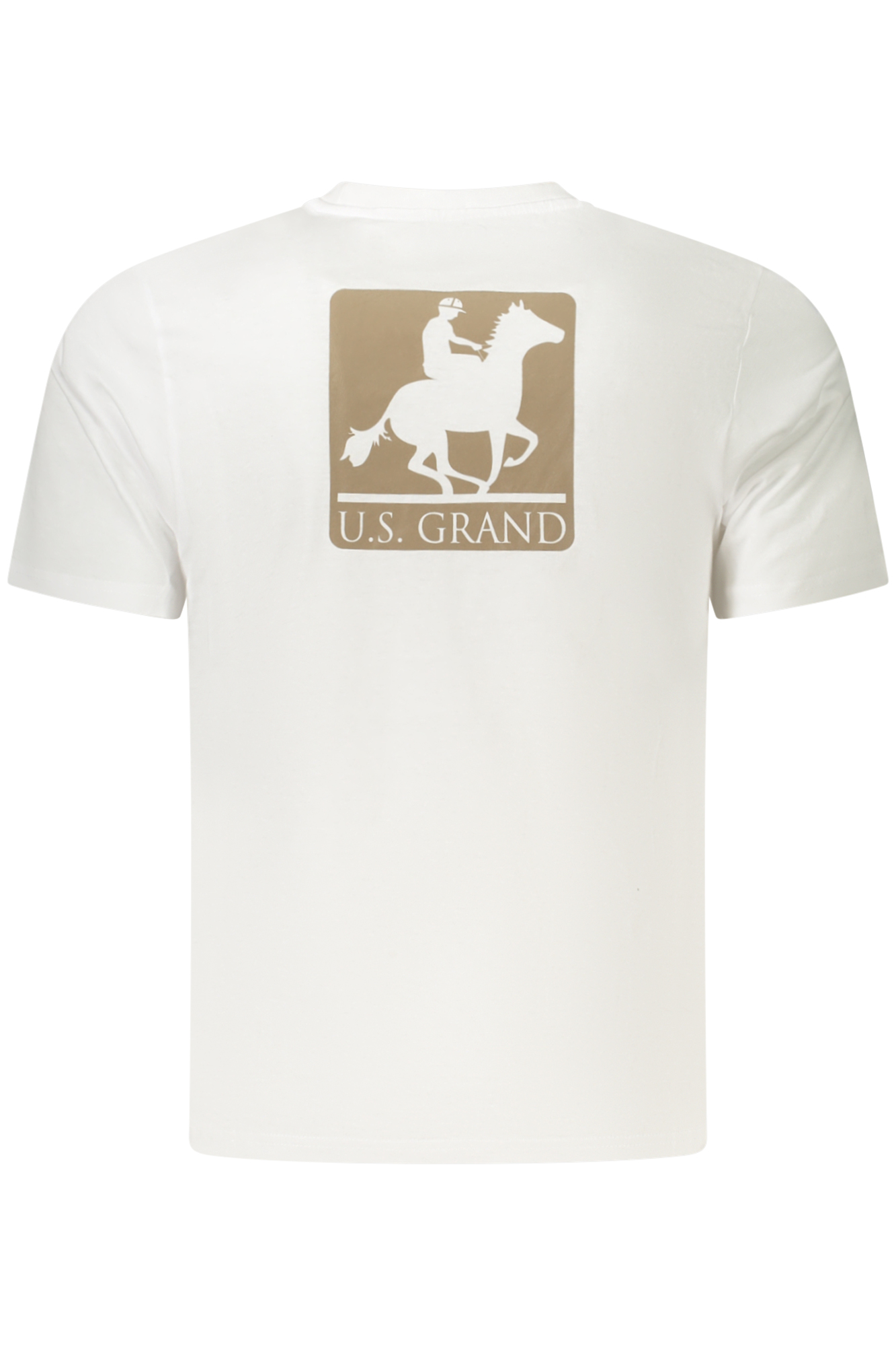US GRAND MEN'S SHORT-SLEEVE T-SHIRT WHITE US GRAND MEN'S SHORT-SLEEVE T-SHIRT WHITE - Image 2