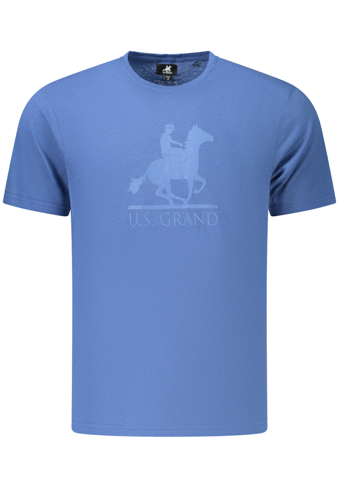 US GRAND MEN'S SHORT-SLEEVE T-SHIRT BLUE