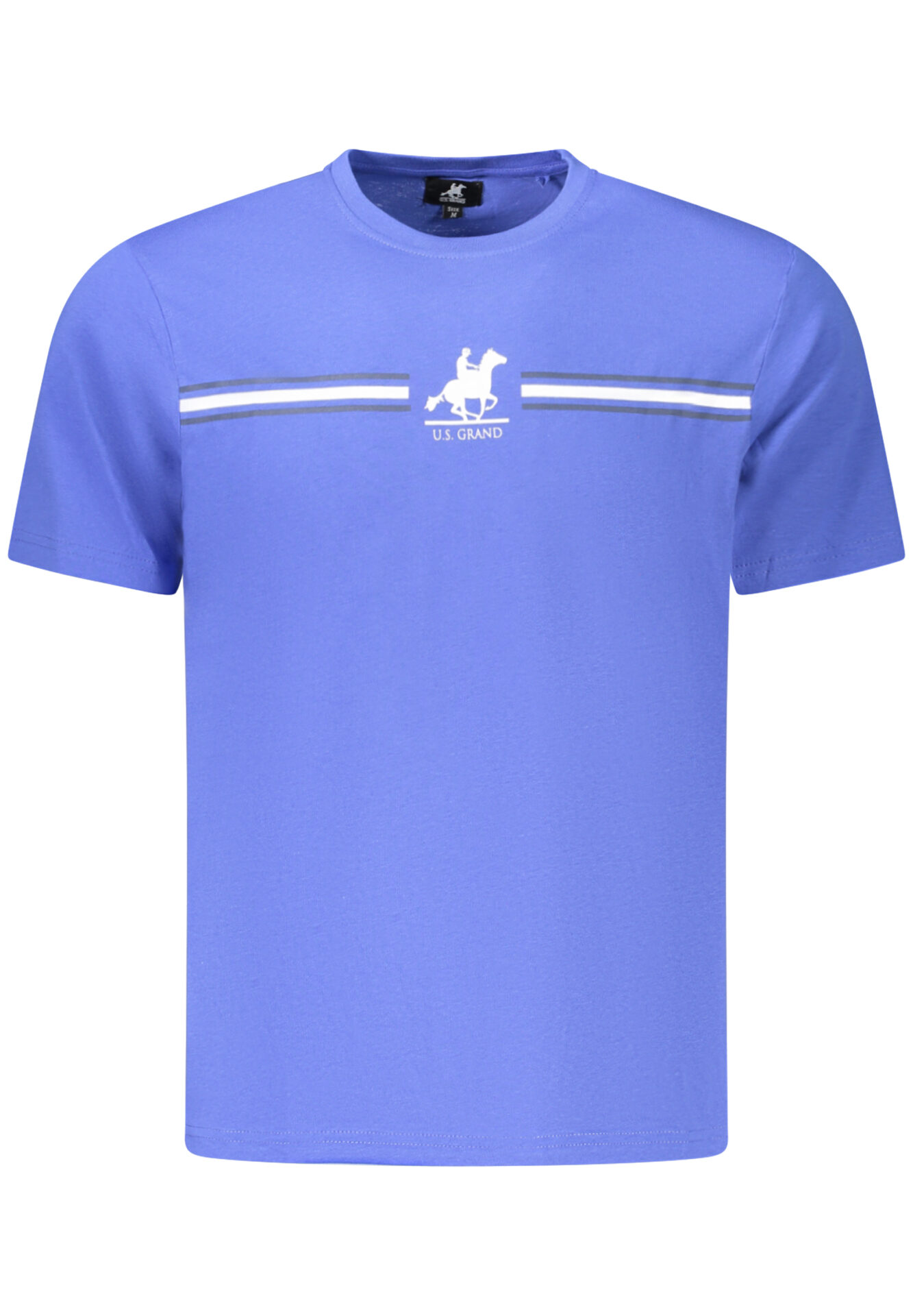 US GRAND MEN'S SHORT-SLEEVE T-SHIRT BLUE