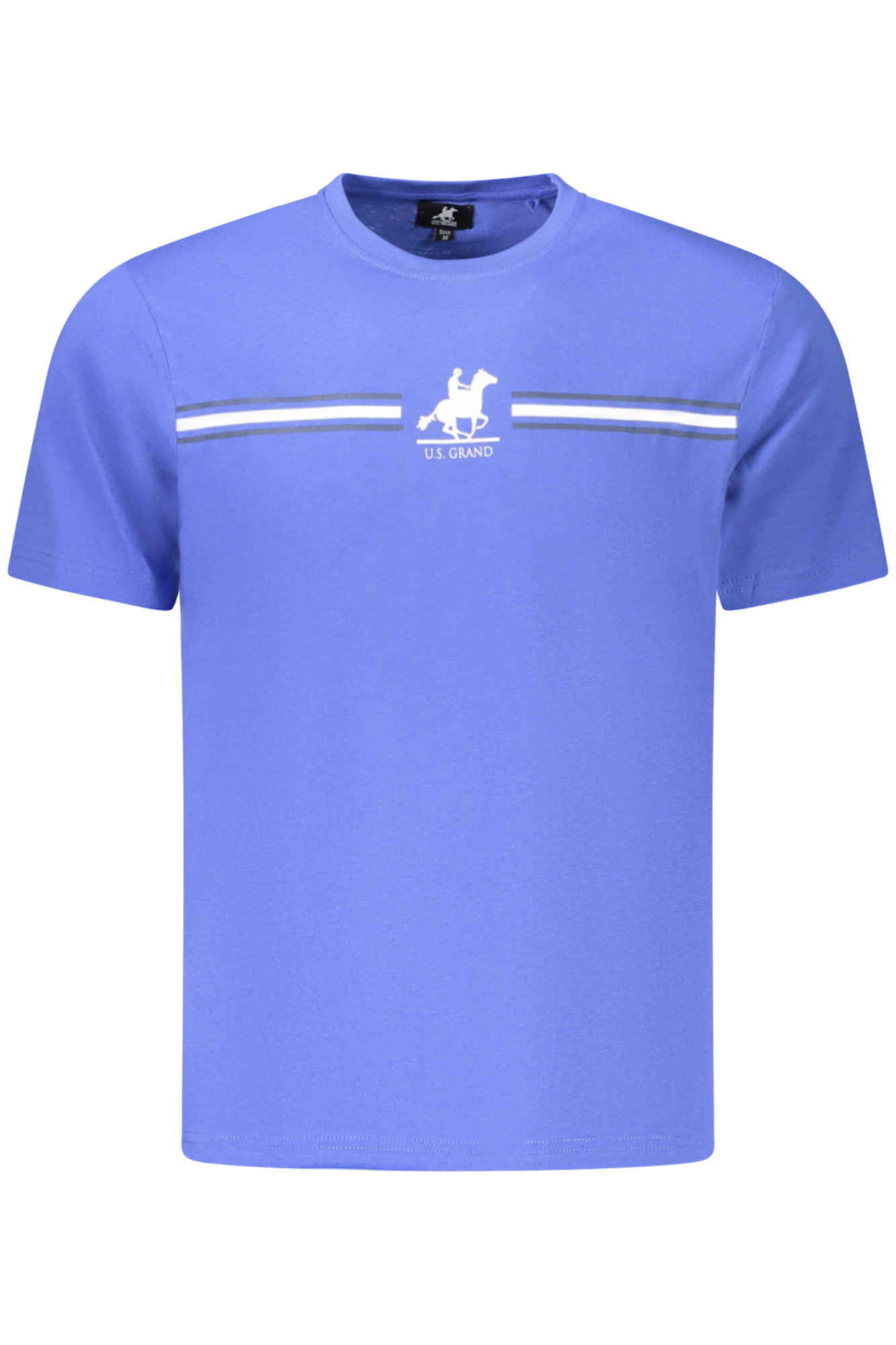 US GRAND MEN'S SHORT-SLEEVE T-SHIRT BLUE US GRAND MEN'S SHORT-SLEEVE T-SHIRT BLUE