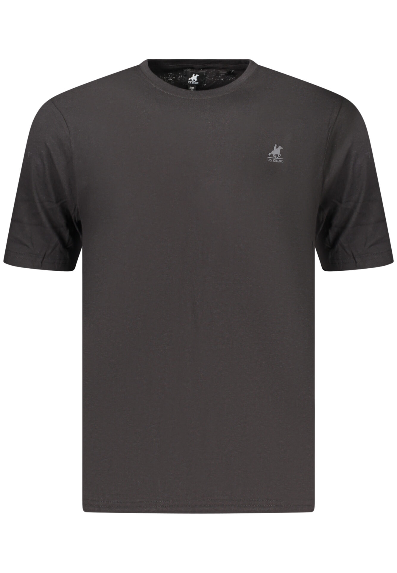 US GRAND MEN'S BLACK SHORT-SLEEVE T-SHIRT
