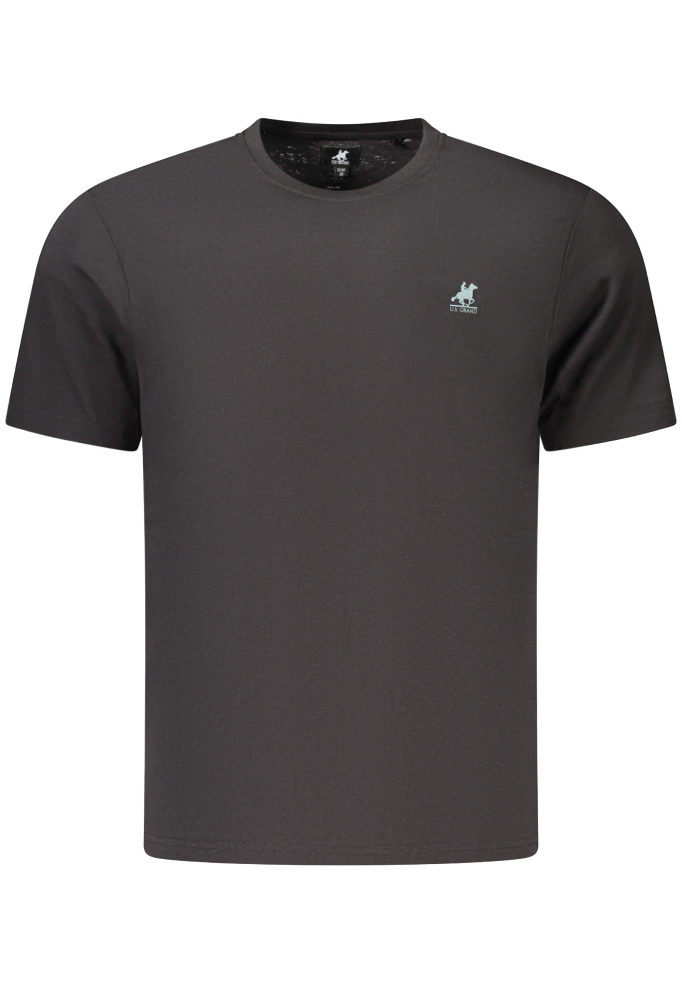 US GRAND MEN'S BLACK SHORT-SLEEVE T-SHIRT
