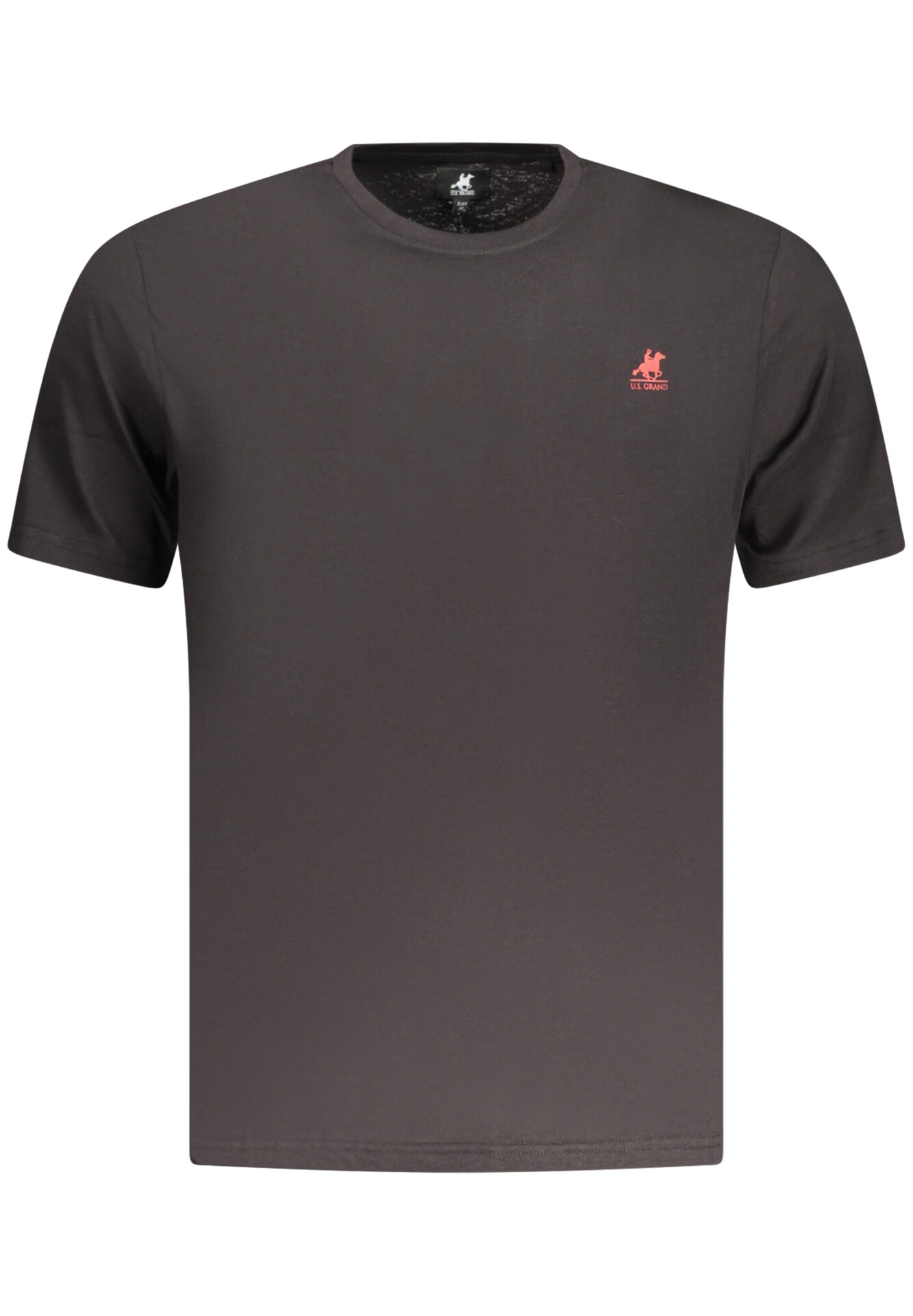US GRAND MEN'S BLACK SHORT-SLEEVE T-SHIRT