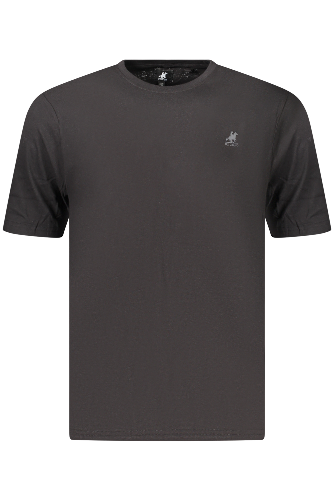 US GRAND MEN'S BLACK SHORT-SLEEVE T-SHIRT US GRAND MEN'S BLACK SHORT-SLEEVE T-SHIRT