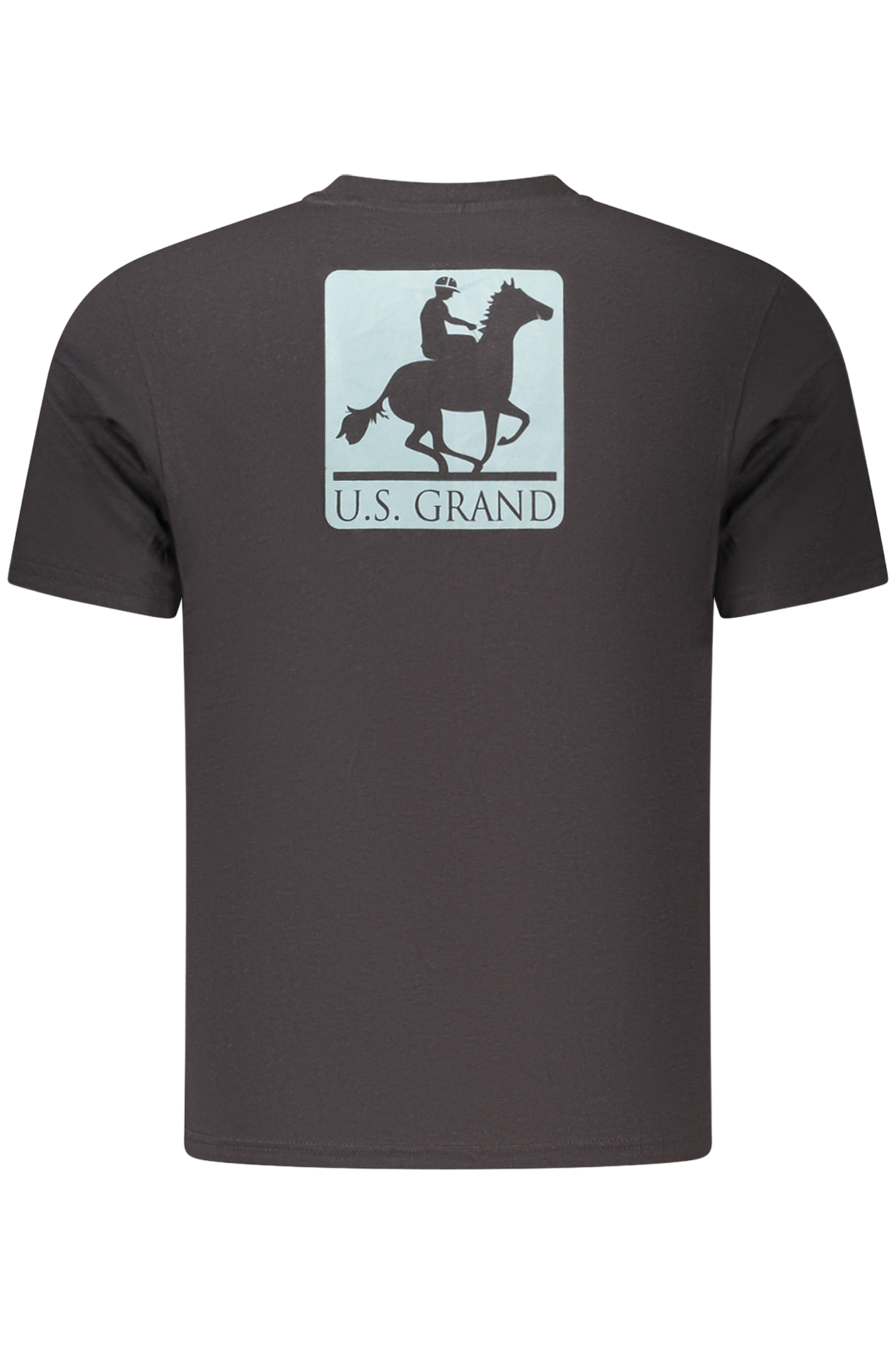 US GRAND MEN'S BLACK SHORT-SLEEVE T-SHIRT US GRAND MEN'S BLACK SHORT-SLEEVE T-SHIRT - Image 2