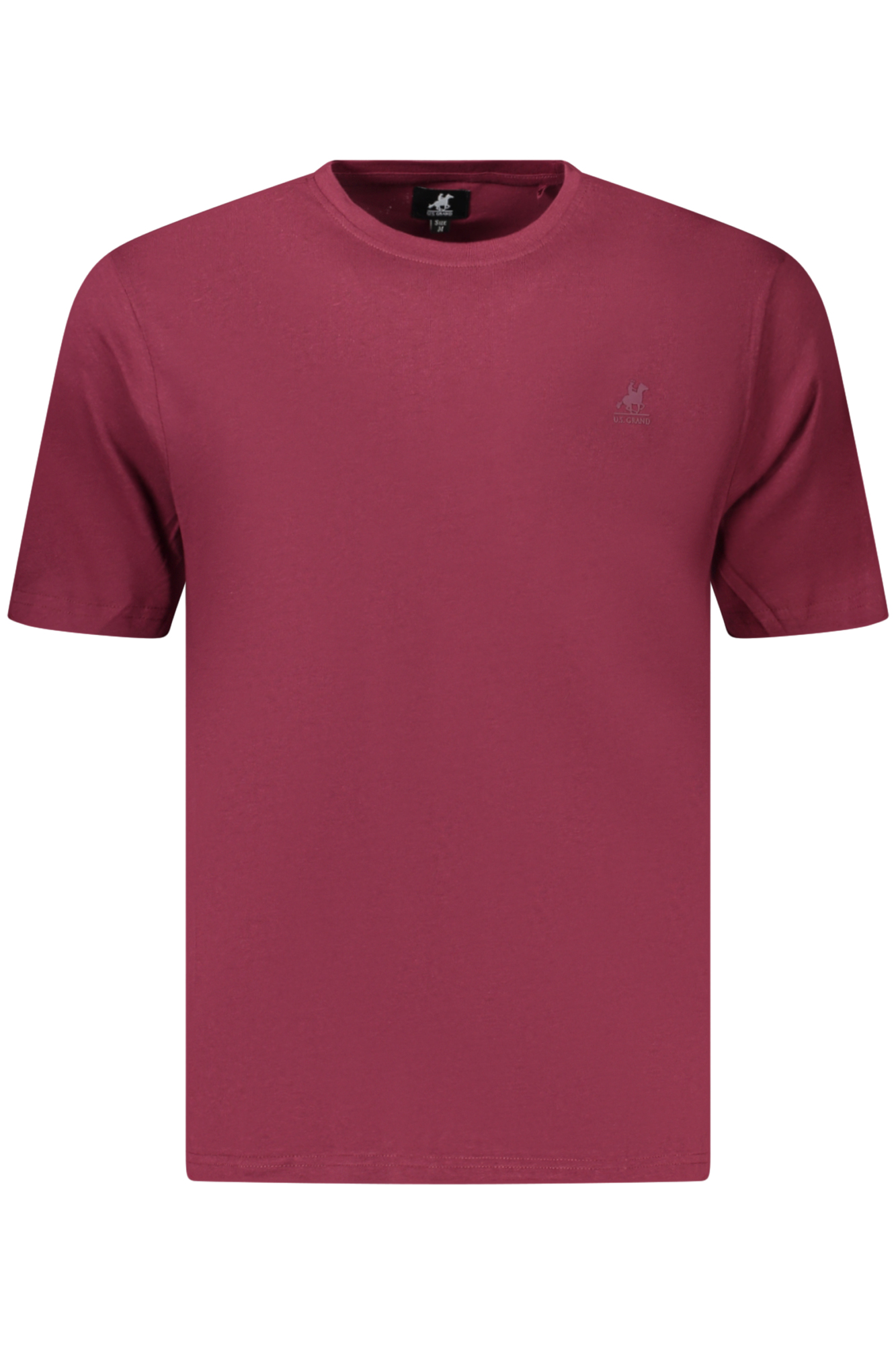 US GRAND MEN'S SHORT-SLEEVED RED T-SHIRT US GRAND MEN'S SHORT-SLEEVED RED T-SHIRT