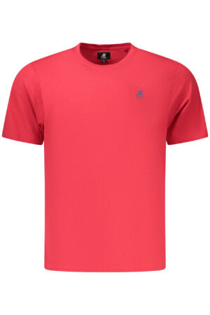US GRAND MEN'S SHORT-SLEEVED RED T-SHIRT