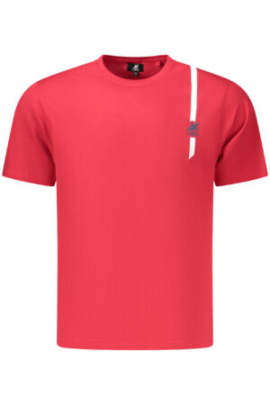 US GRAND MEN'S SHORT-SLEEVED RED T-SHIRT