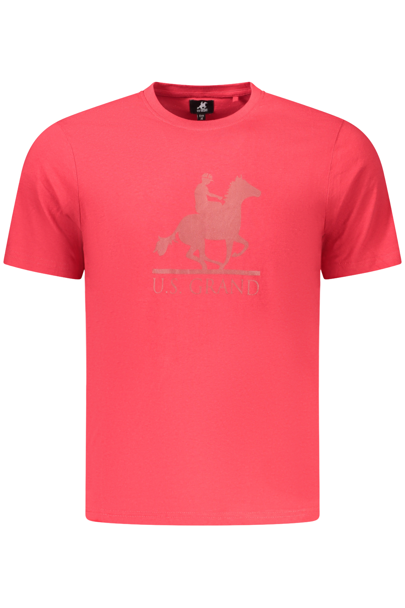 US GRAND MEN'S SHORT-SLEEVED RED T-SHIRT US GRAND MEN'S SHORT-SLEEVED RED T-SHIRT