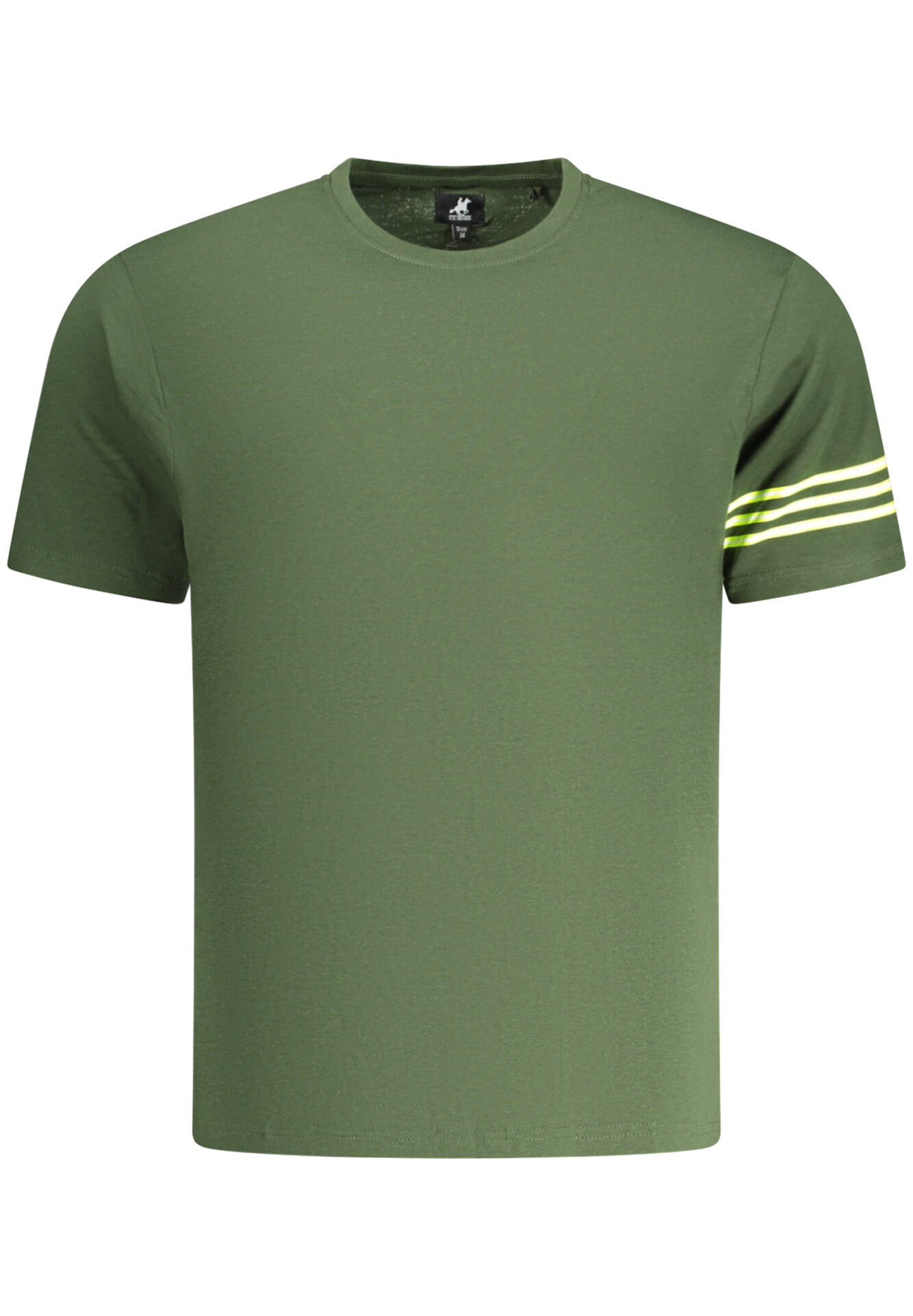 US GRAND MEN'S SHORT-SLEEVED GREEN T-SHIRT