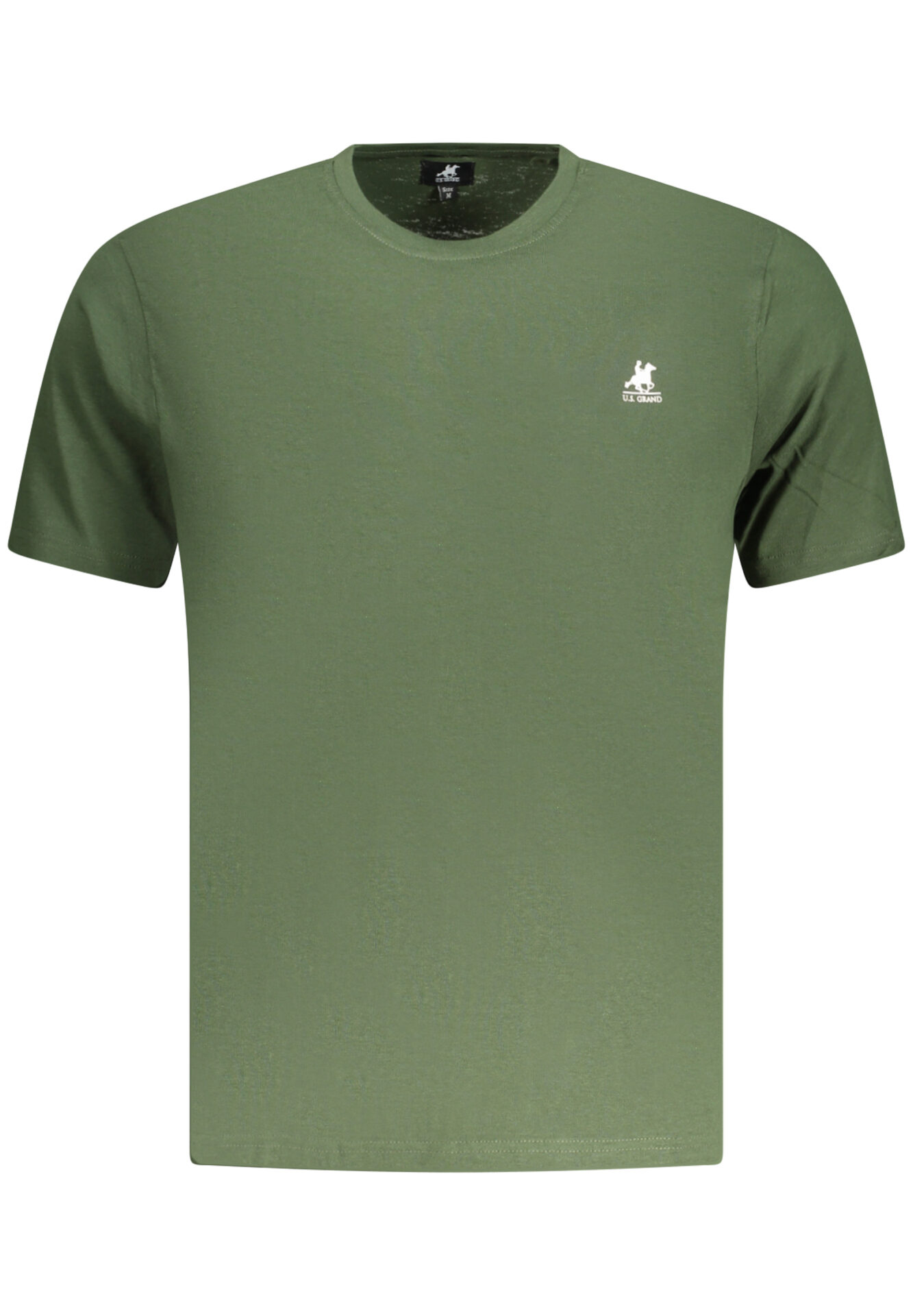 US GRAND MEN'S SHORT-SLEEVED GREEN T-SHIRT