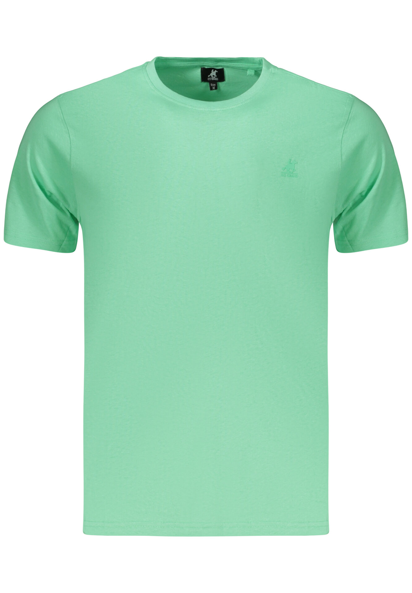 US GRAND MEN'S SHORT-SLEEVED GREEN T-SHIRT