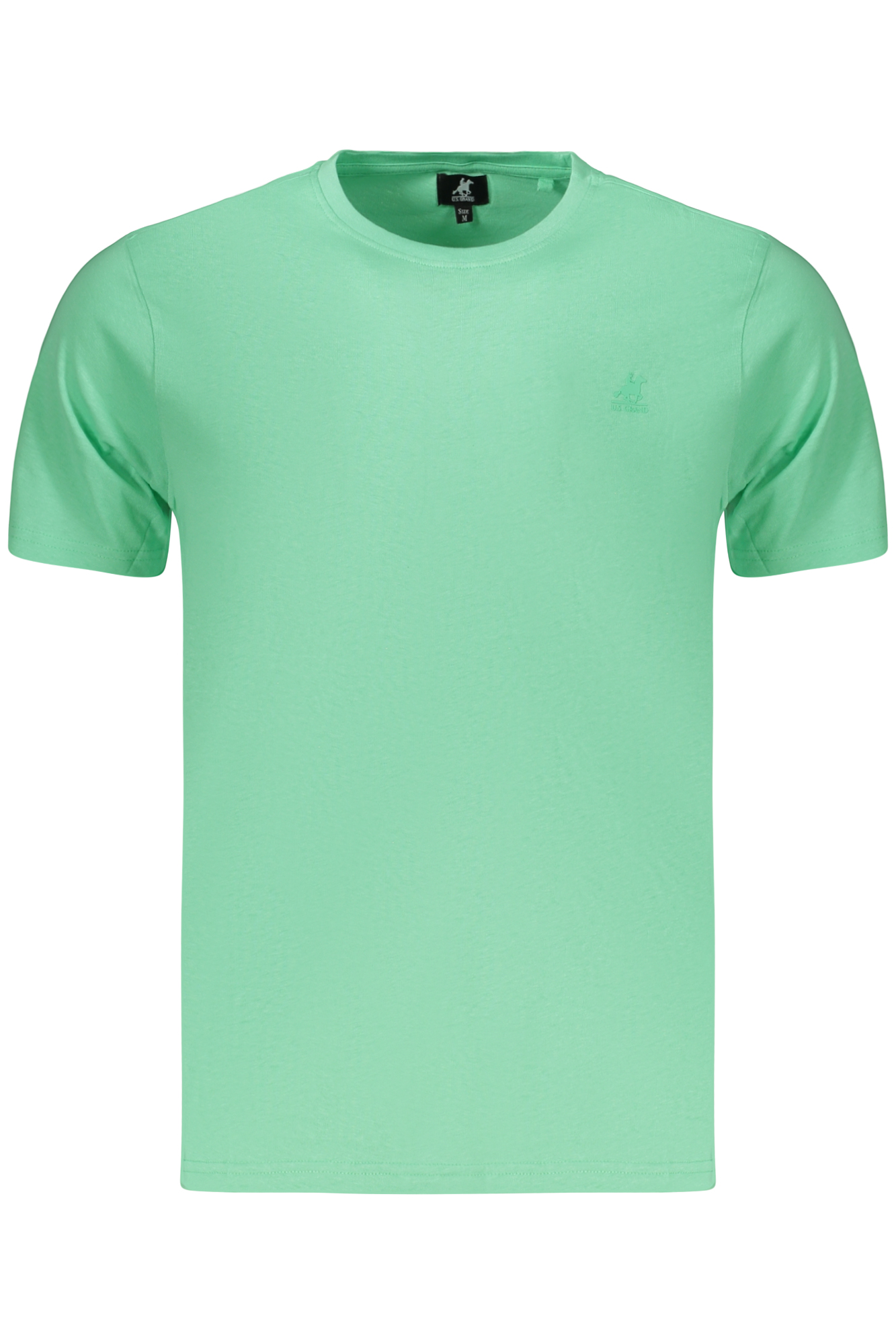 US GRAND MEN'S SHORT-SLEEVED GREEN T-SHIRT US GRAND MEN'S SHORT-SLEEVED GREEN T-SHIRT