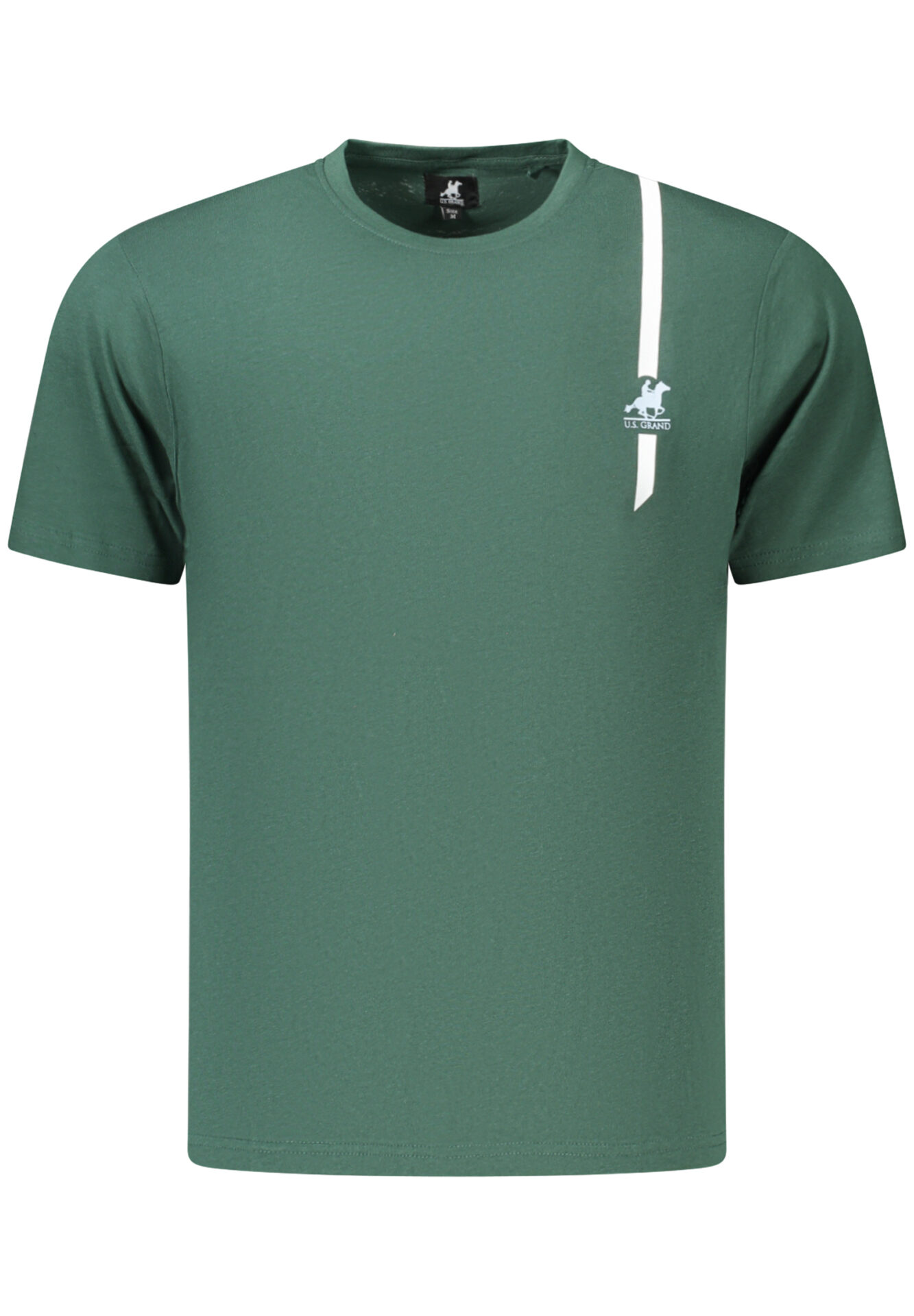 US GRAND MEN'S SHORT-SLEEVED GREEN T-SHIRT
