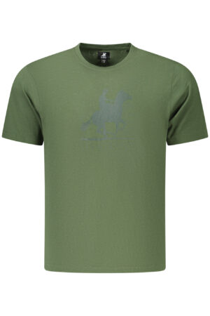 US GRAND MEN'S SHORT-SLEEVED GREEN T-SHIRT