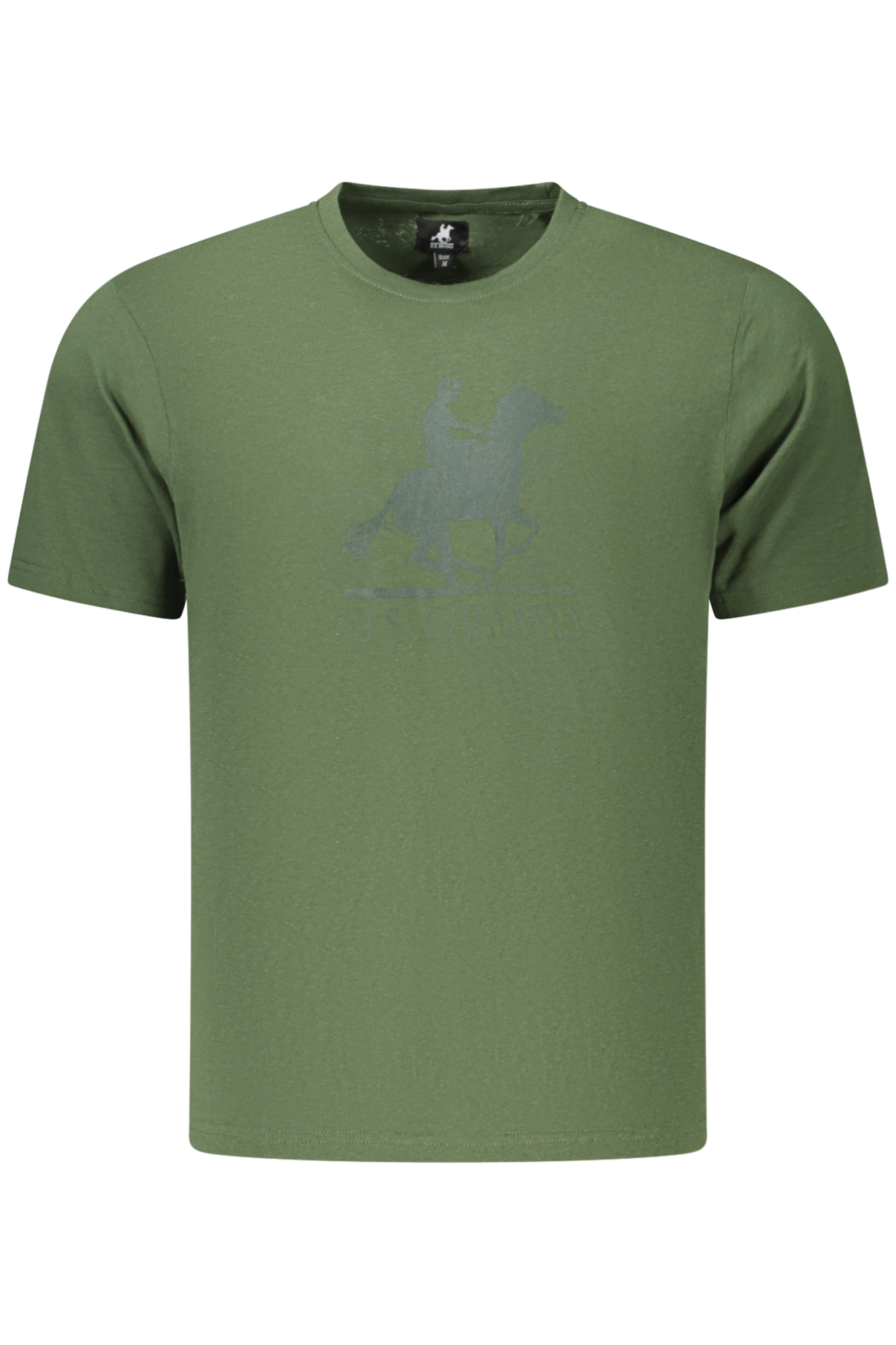 US GRAND MEN'S SHORT-SLEEVED GREEN T-SHIRT US GRAND MEN'S SHORT-SLEEVED GREEN T-SHIRT