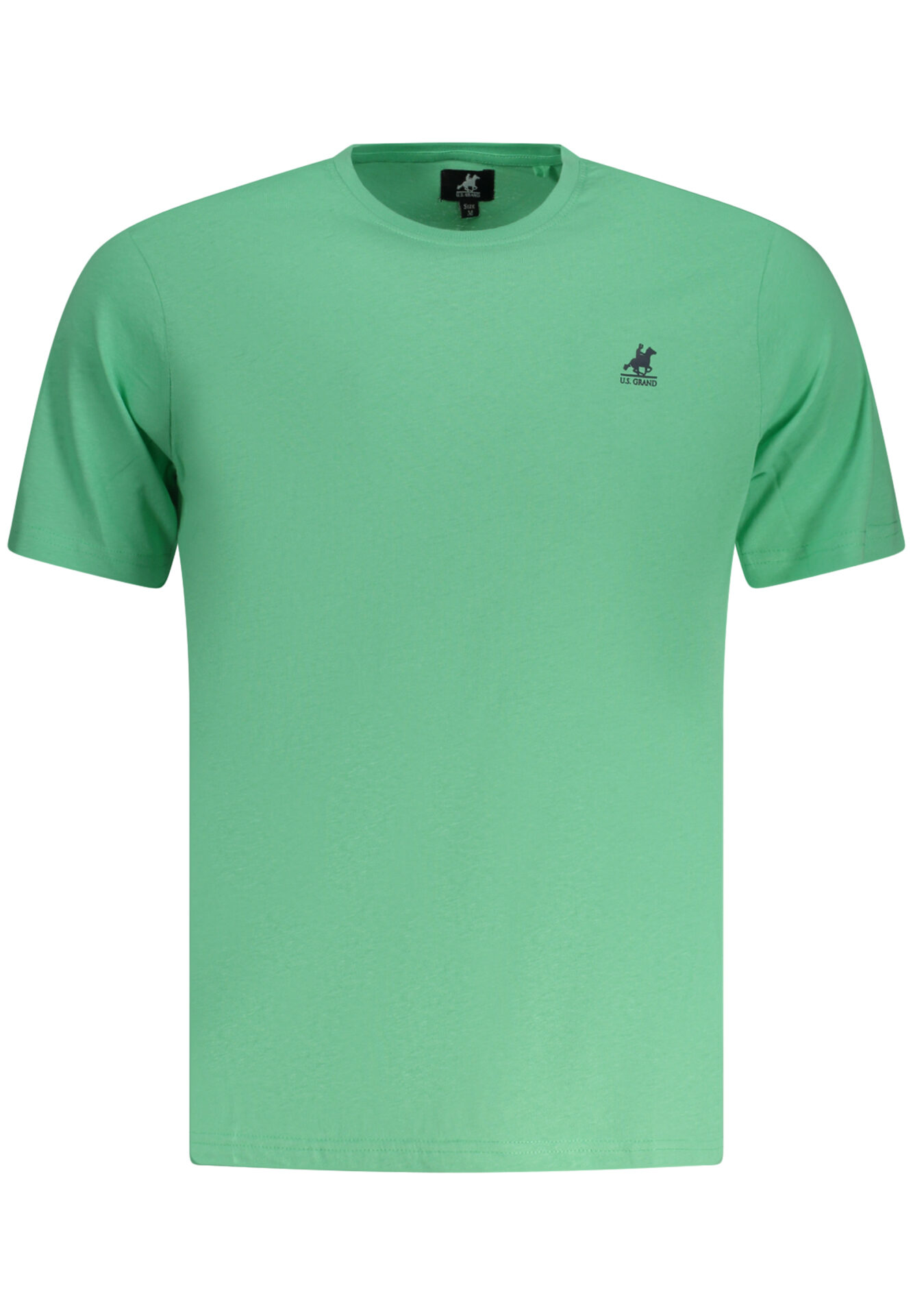 US GRAND MEN'S SHORT-SLEEVED GREEN T-SHIRT
