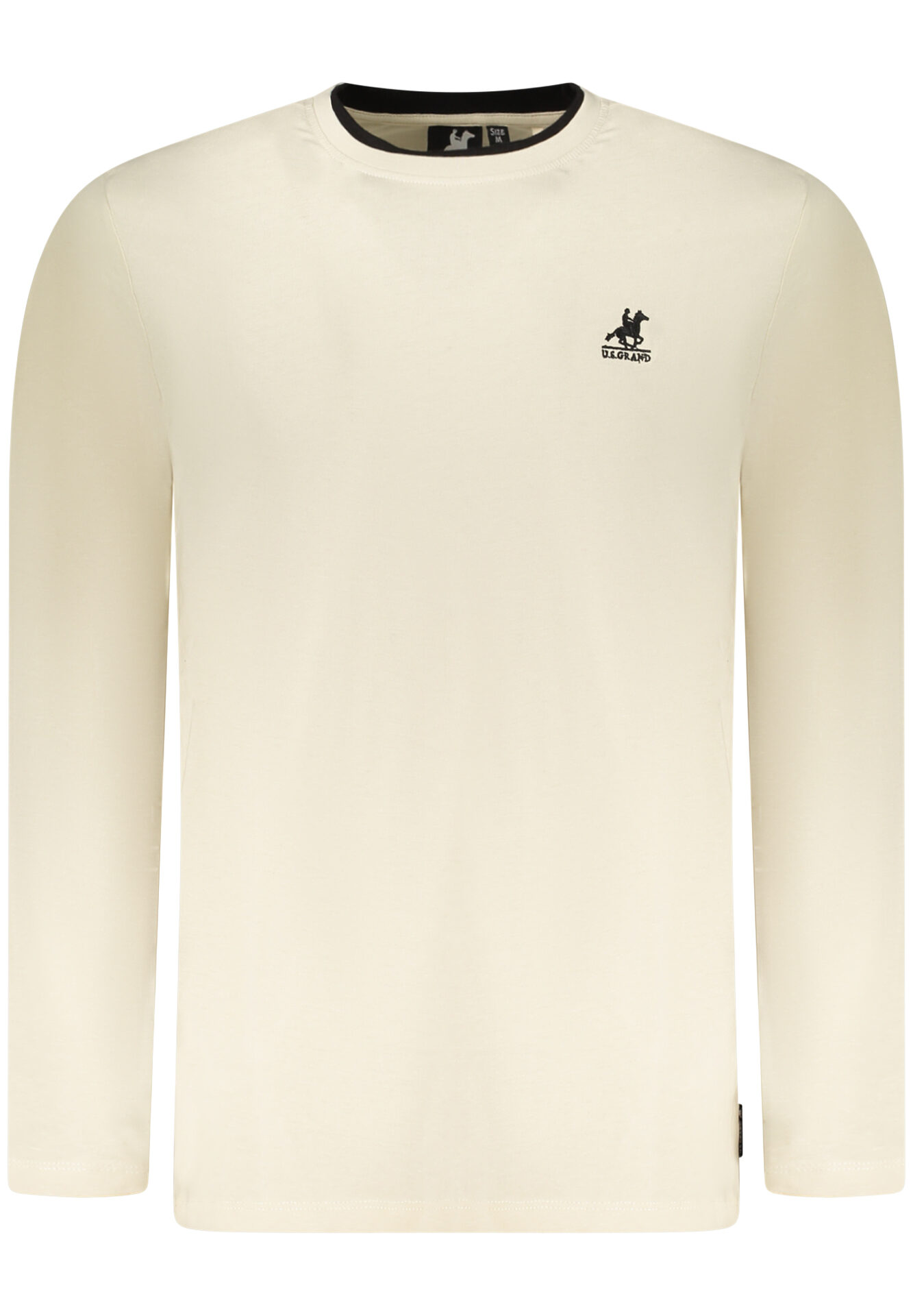 US GRAND MEN'S LONG-SLEEVE T-SHIRT BEIGE