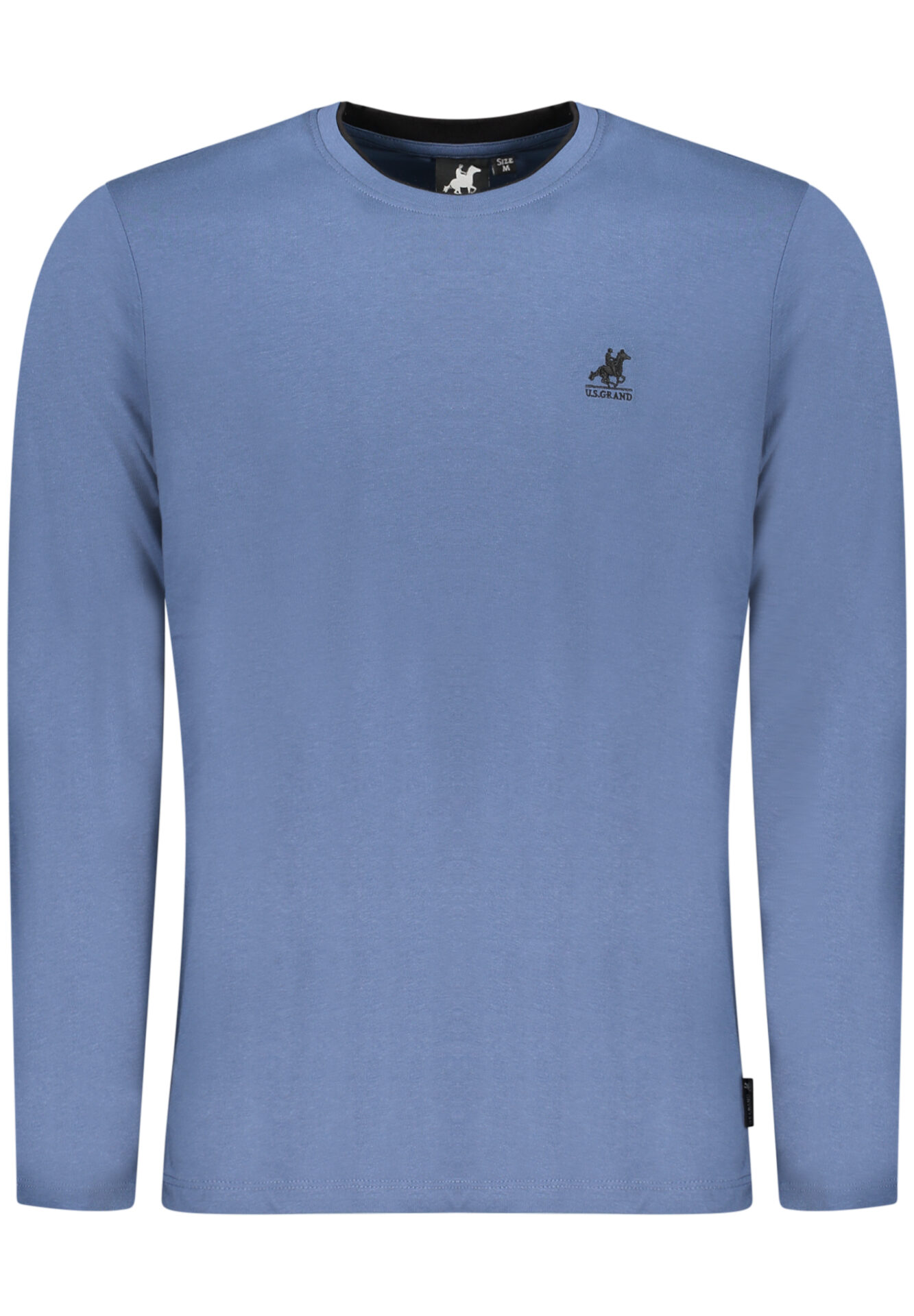 US GRAND MEN'S LONG-SLEEVED T-SHIRT BLUE