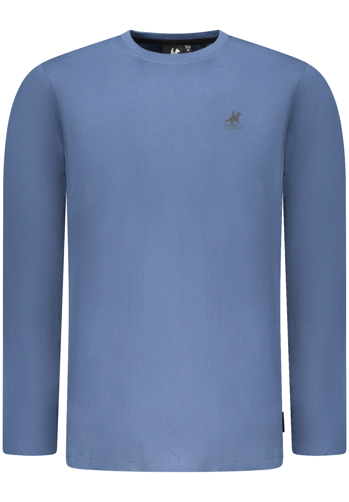 US GRAND MEN'S LONG-SLEEVED T-SHIRT BLUE