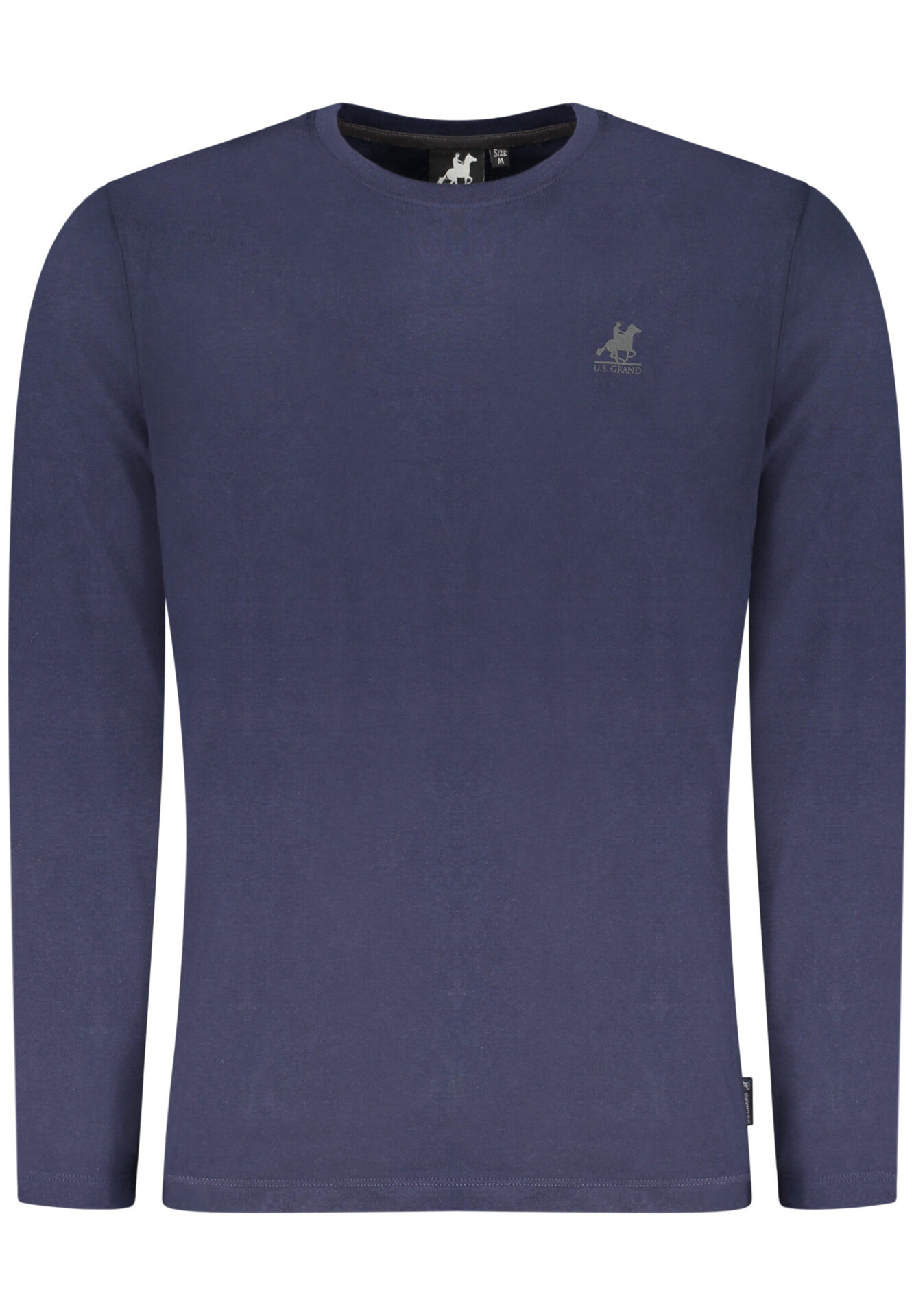 US GRAND MEN'S LONG-SLEEVED T-SHIRT BLUE