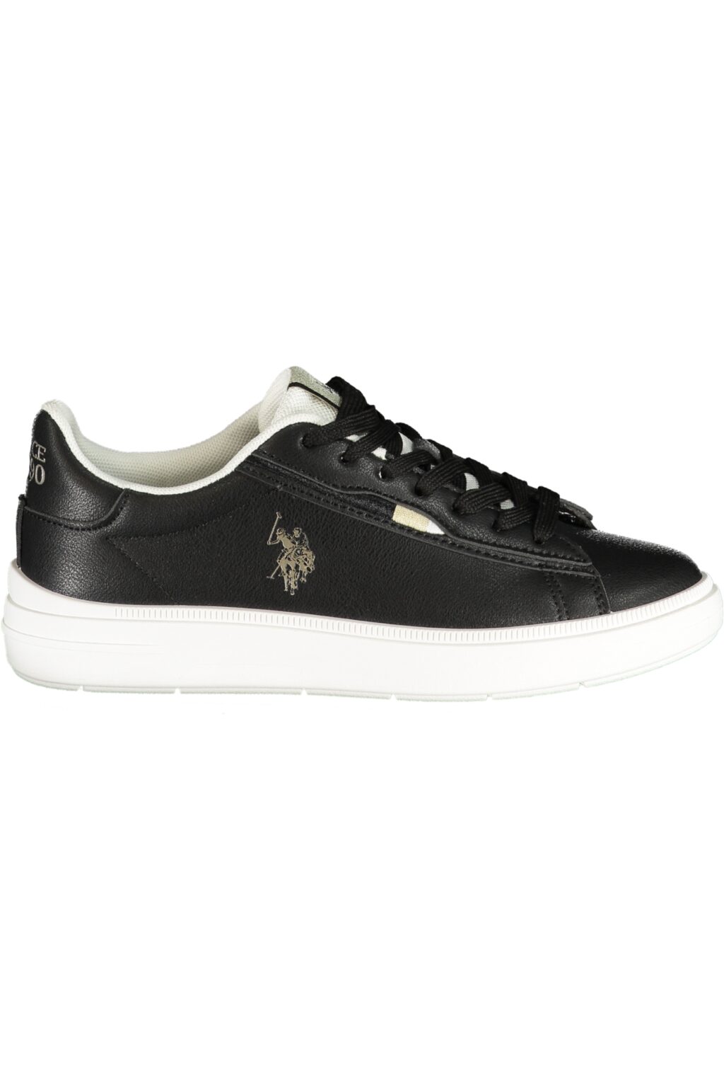 US POLO ASSN. juodi moteriški laisvalaikio batai