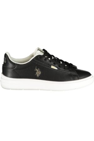 US POLO ASSN. juodi moteriški laisvalaikio batai