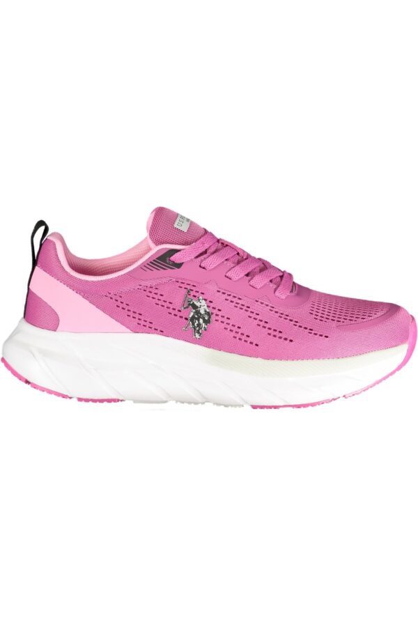 US POLO ASSN. moteriška sportinė avalynė, rožinė