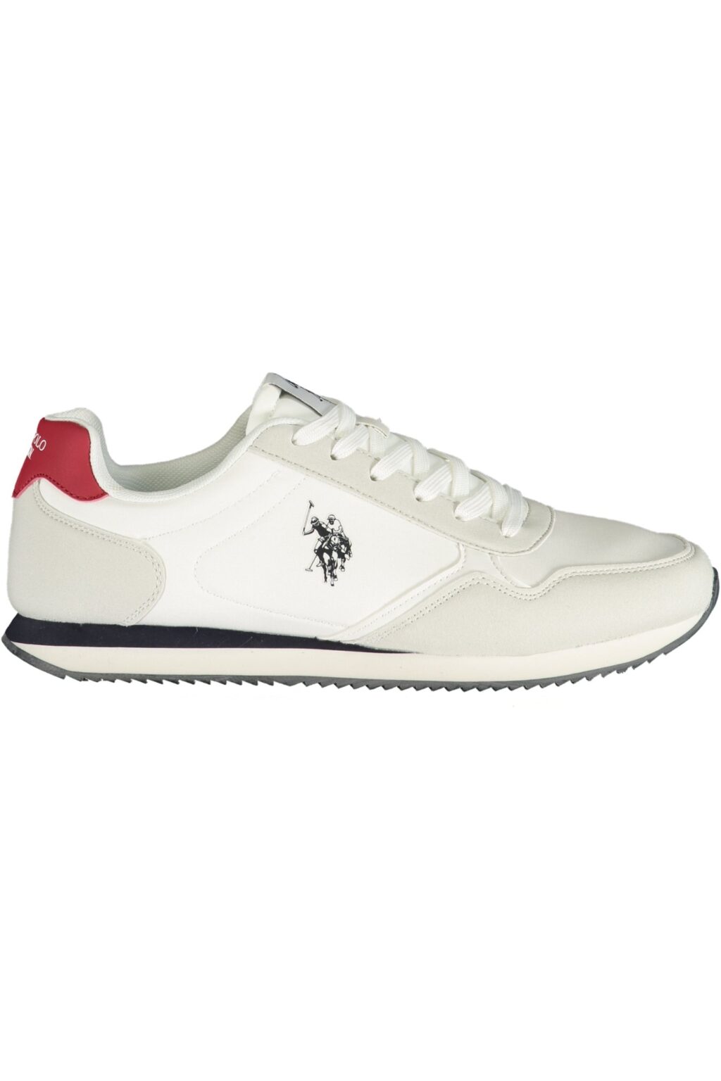 US POLO ASSN. balti vyriški laisvalaikio batai