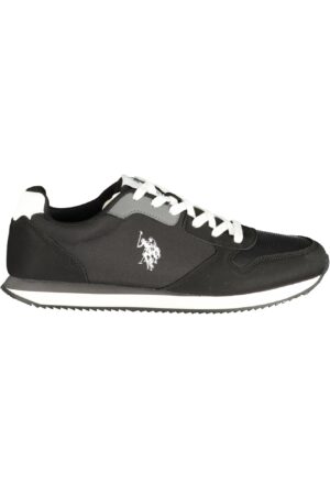 US POLO ASSN. juodi vyriški laisvalaikio batai