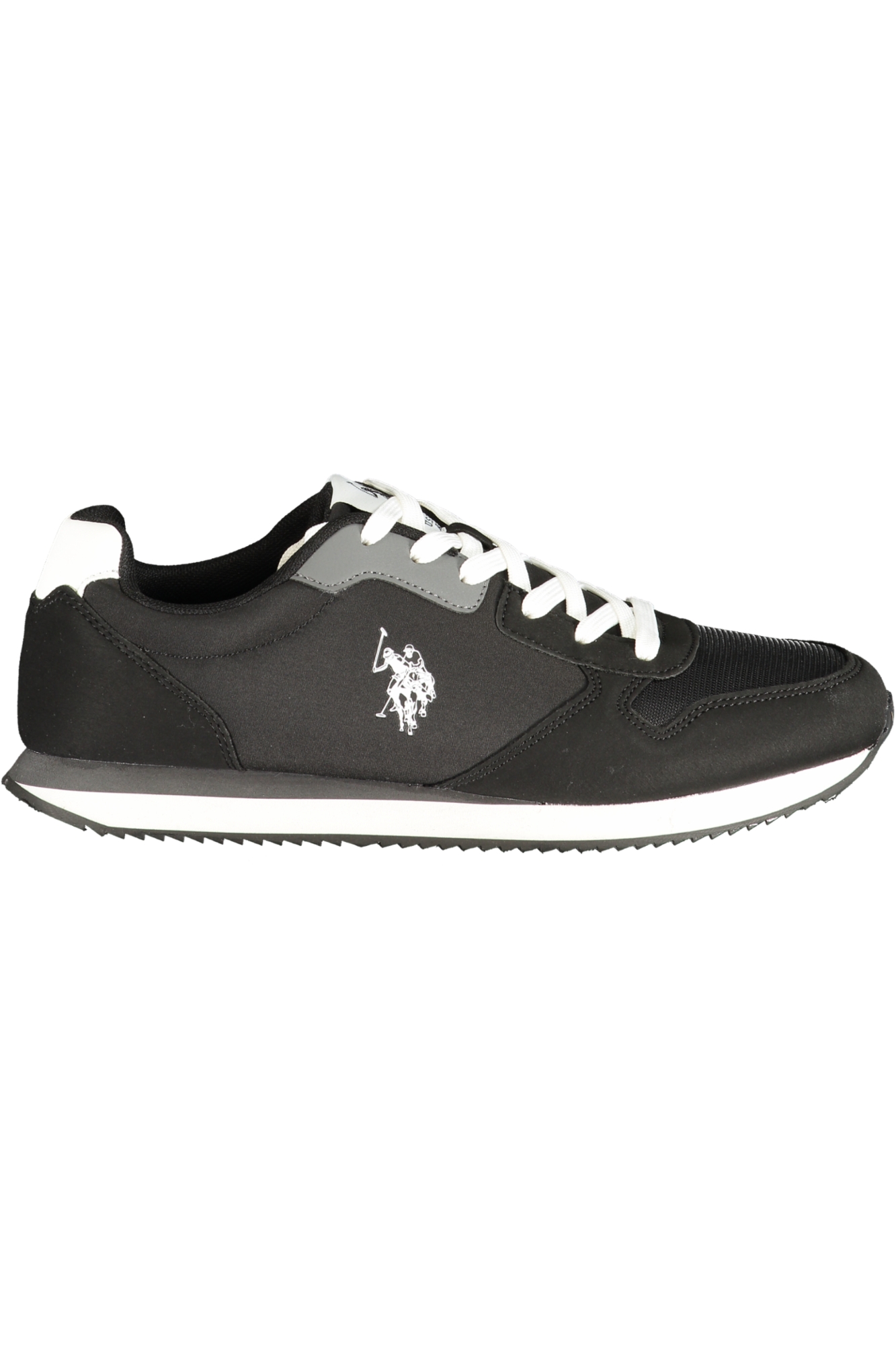 US POLO ASSN. juodi vyriški laisvalaikio batai US POLO ASSN. juodi vyriški laisvalaikio batai
