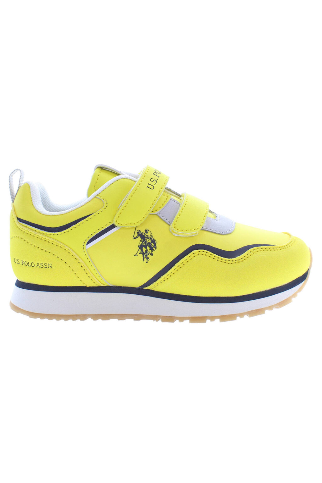 uspolobestpricecalzaturasportivabambinogiallo_1 US POLO ASSN. Vaikiški Sportiniai bateliai