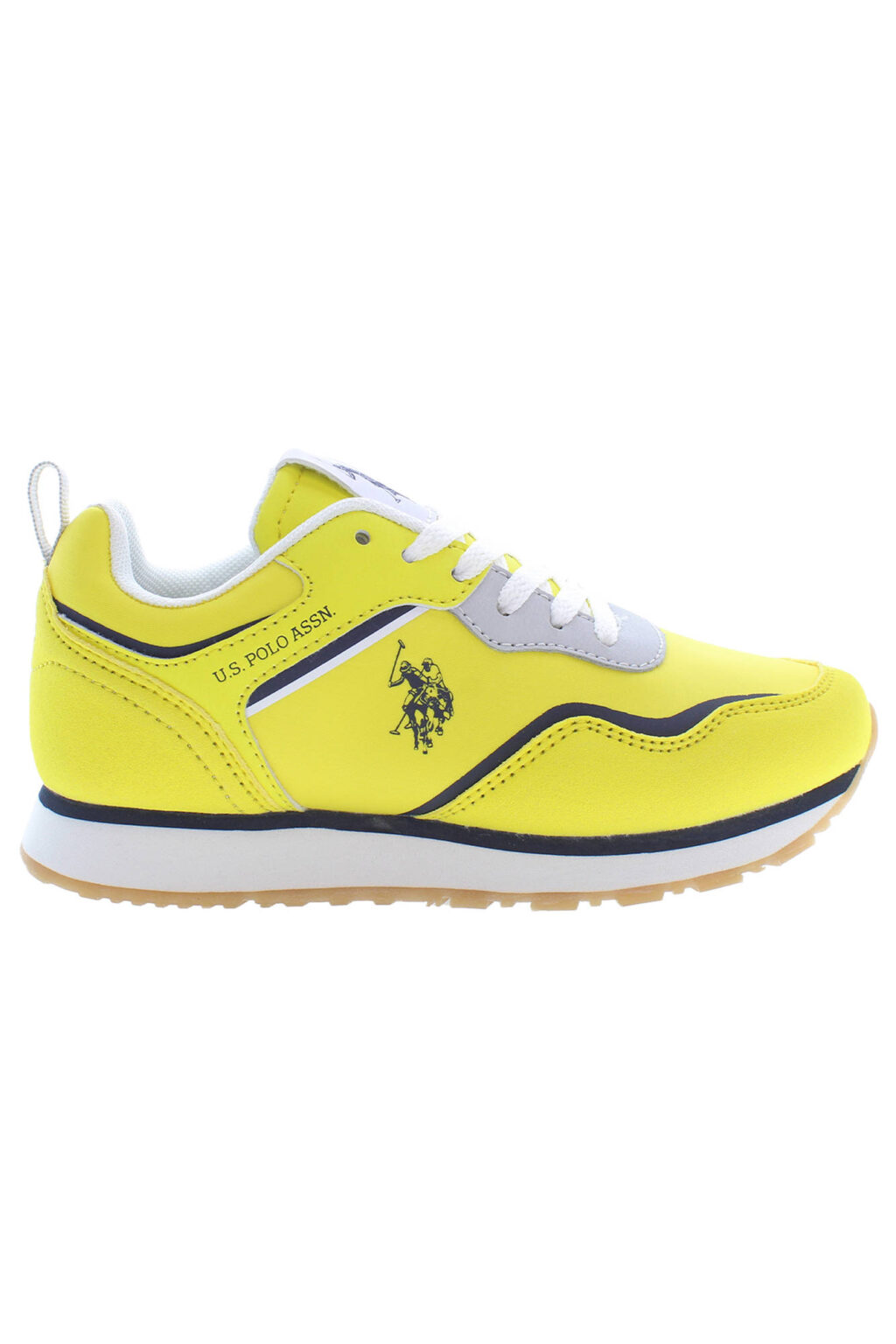 uspolobestpricecalzaturasportivabambinogiallo_1 US POLO ASSN. Vaikiški Sportiniai bateliai