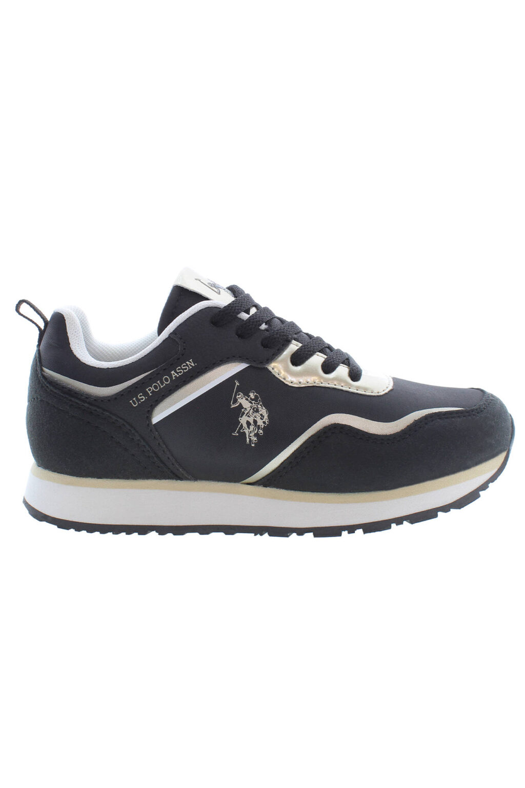 uspolobestpricecalzaturasportivabambinonero_1 US POLO ASSN. Vaikiški Sportiniai bateliai