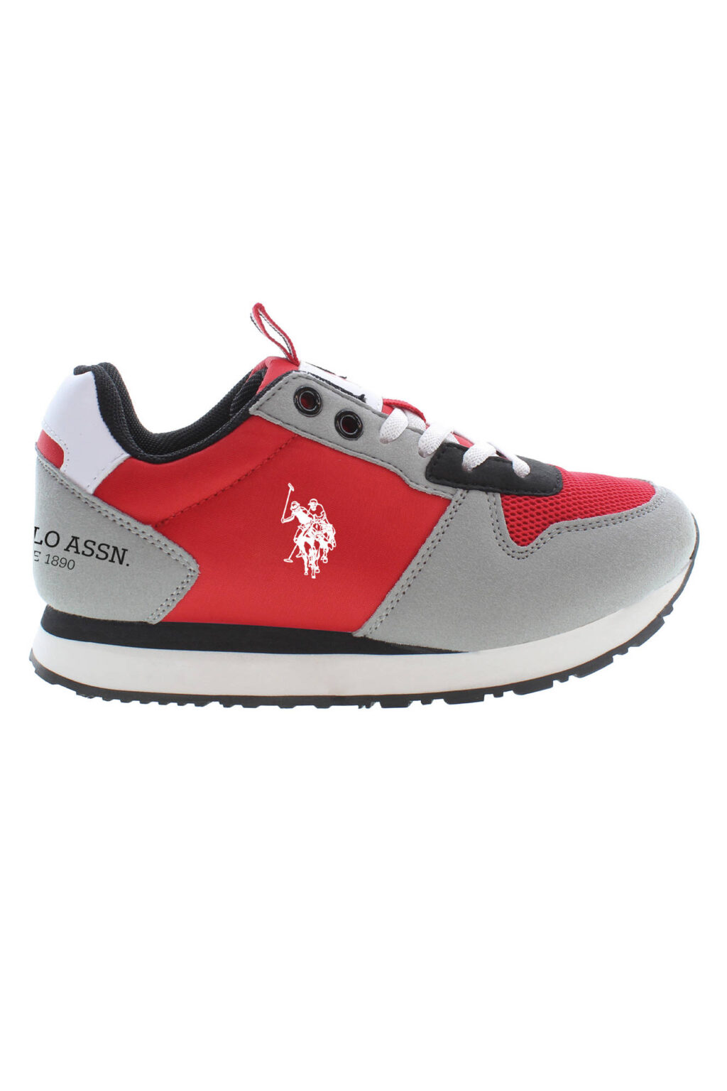 uspolobestpricecalzaturasportivabambinorosso_1 US POLO ASSN. Vaikiški Sportiniai bateliai
