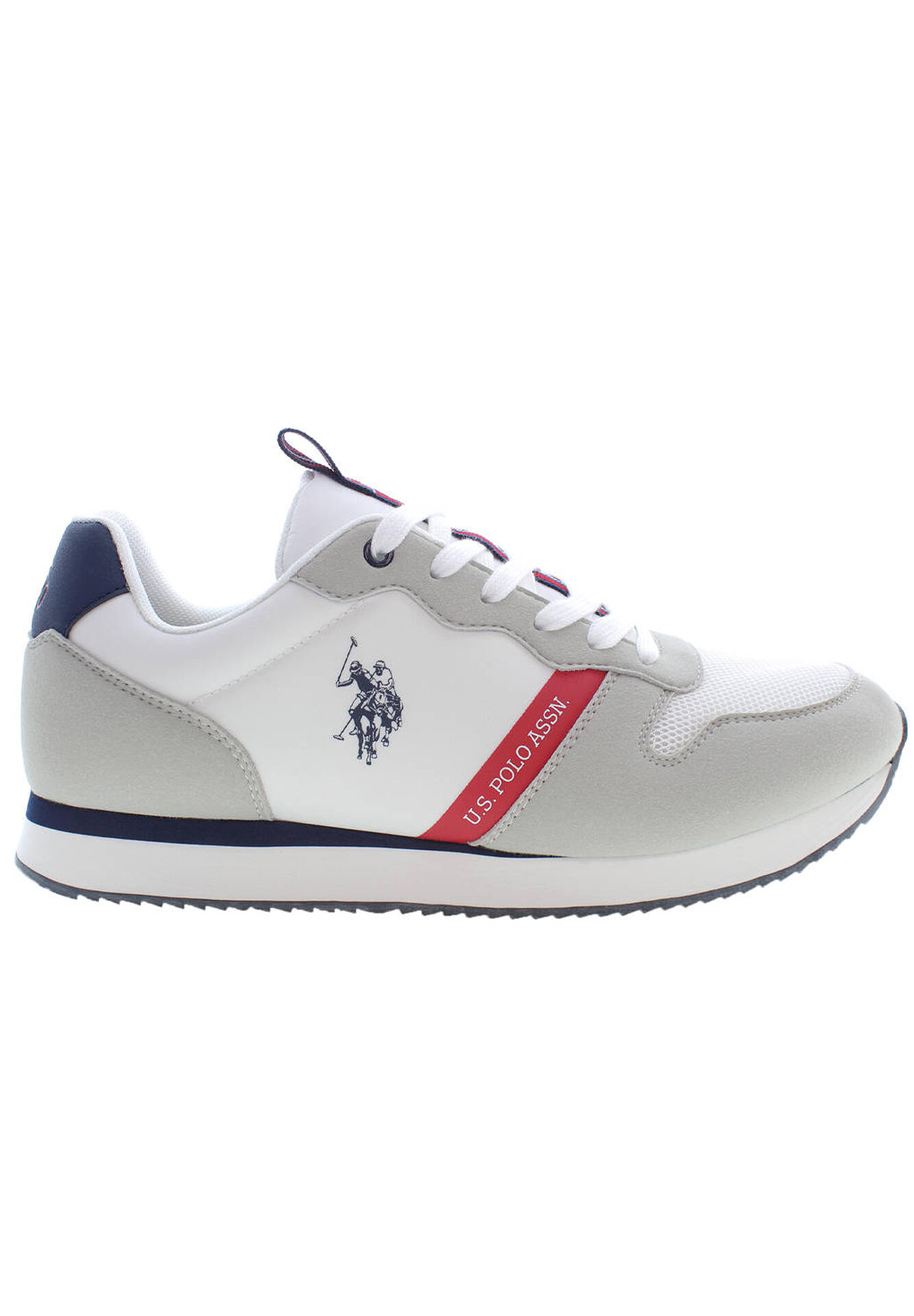 US POLO ASSN. MEN'S WHITE SPORTS FOOTWEAR