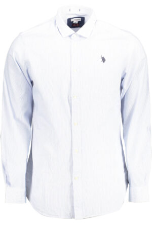 US POLO ASSN. MEN'S LONG-SLEEVED SHIRT, BLUE